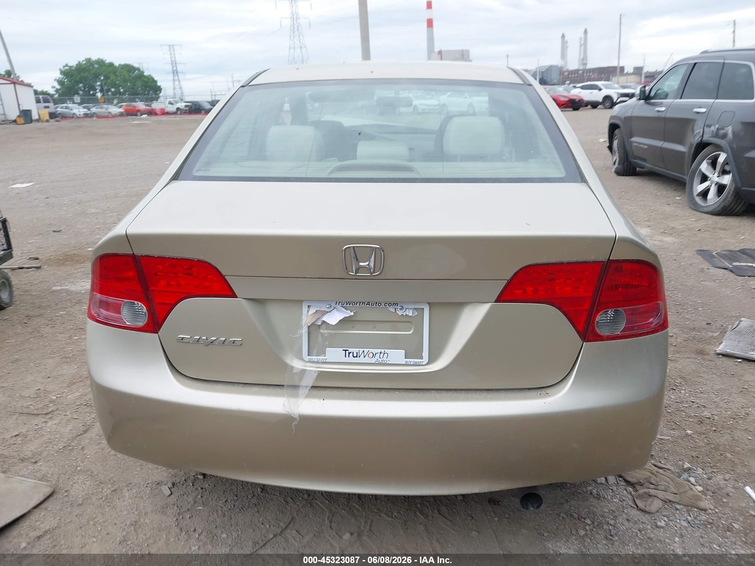 2008 Honda Civic Ex Gold vin: 1HGFA16828L043129