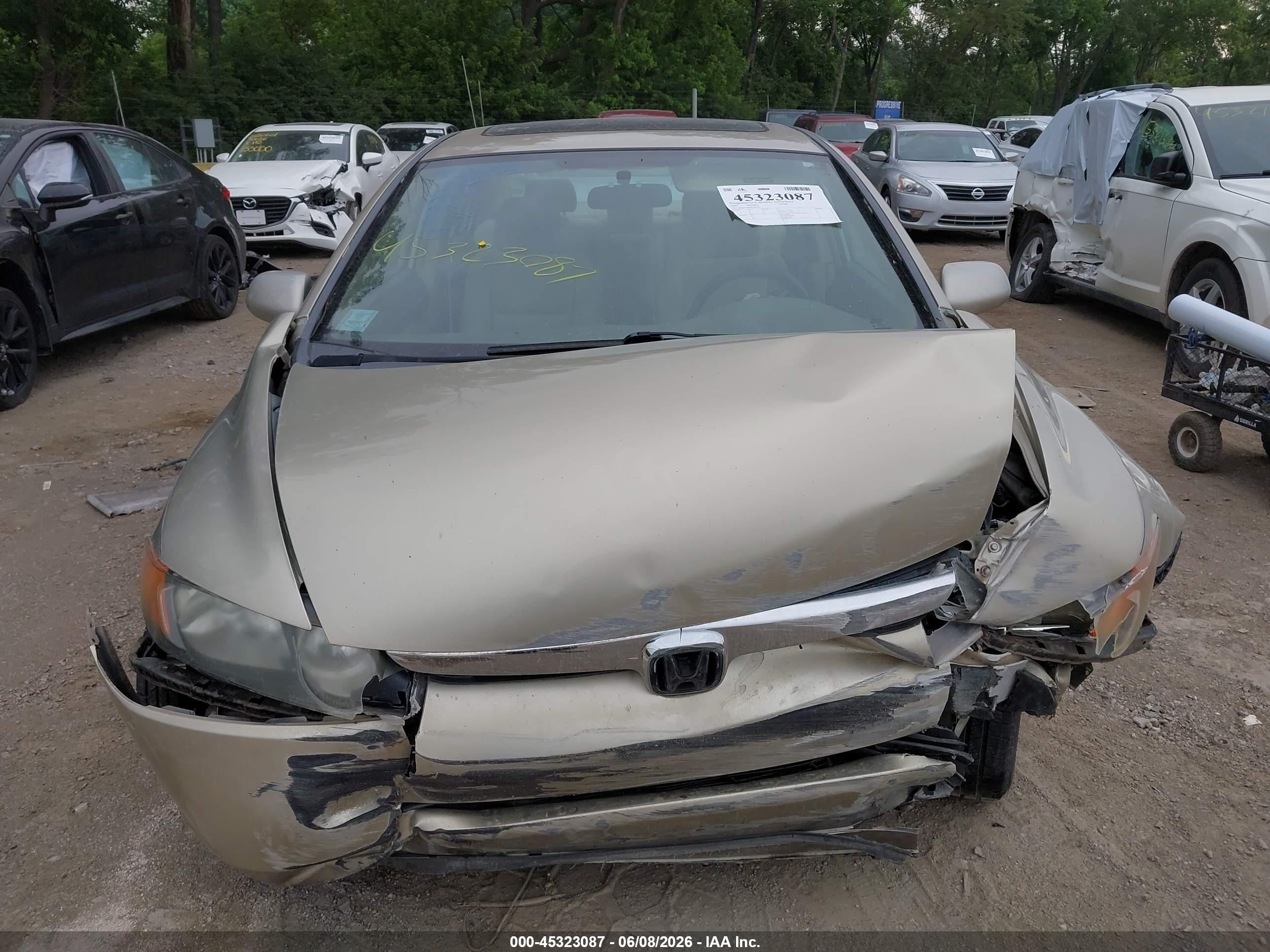 2008 Honda Civic Ex Gold vin: 1HGFA16828L043129