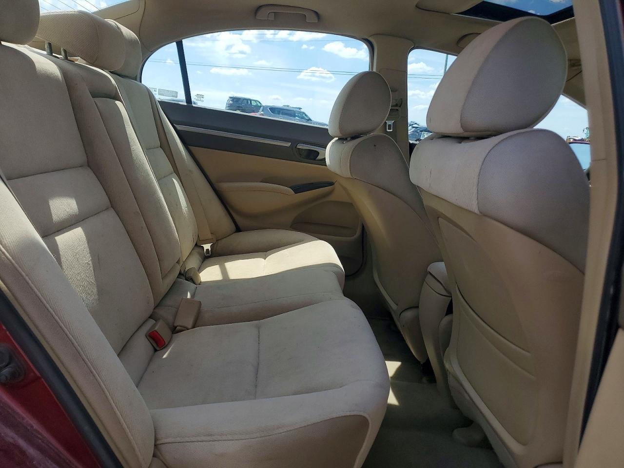2008 Honda Civic Ex Maroon vin: 1HGFA16828L048430