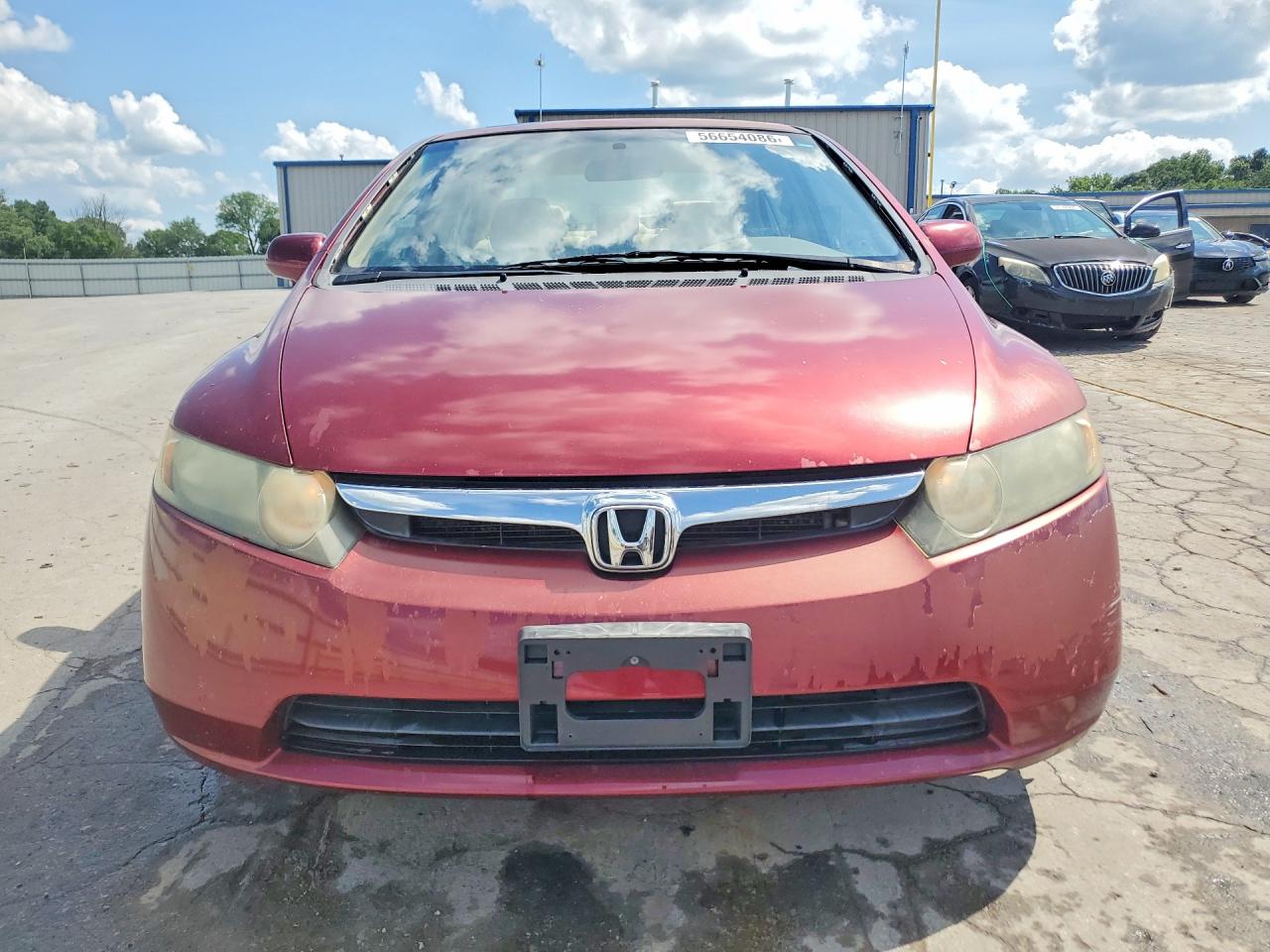 2008 Honda Civic Ex Maroon vin: 1HGFA16828L048430