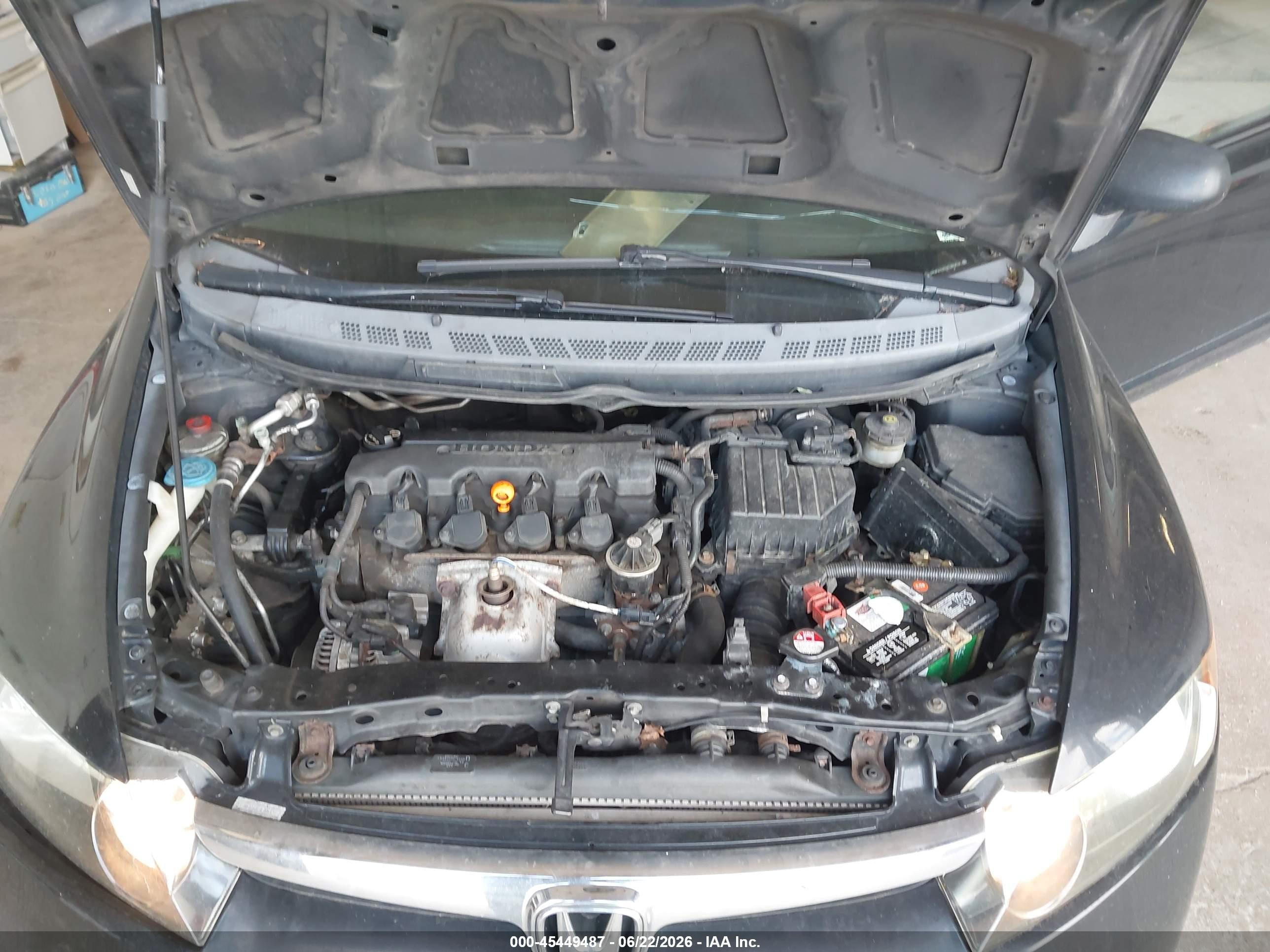2008 Honda Civic Ex Black vin: 1HGFA16828L086434