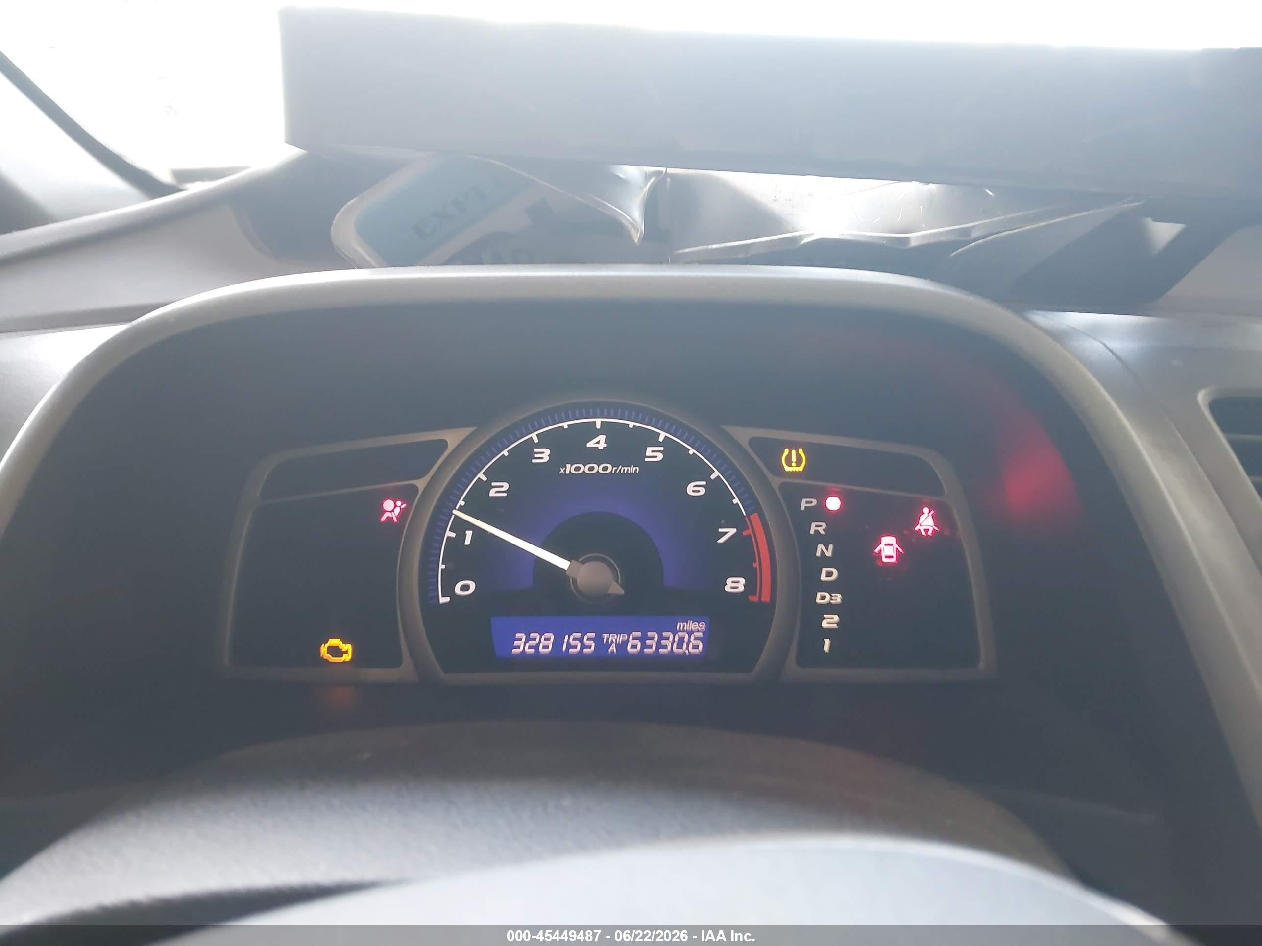 2008 Honda Civic Ex Black vin: 1HGFA16828L086434