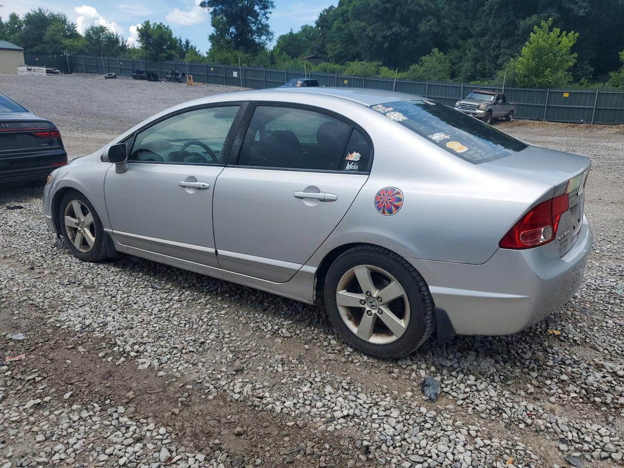 2008 Honda Civic Ex Silver vin: 1HGFA16828L108528