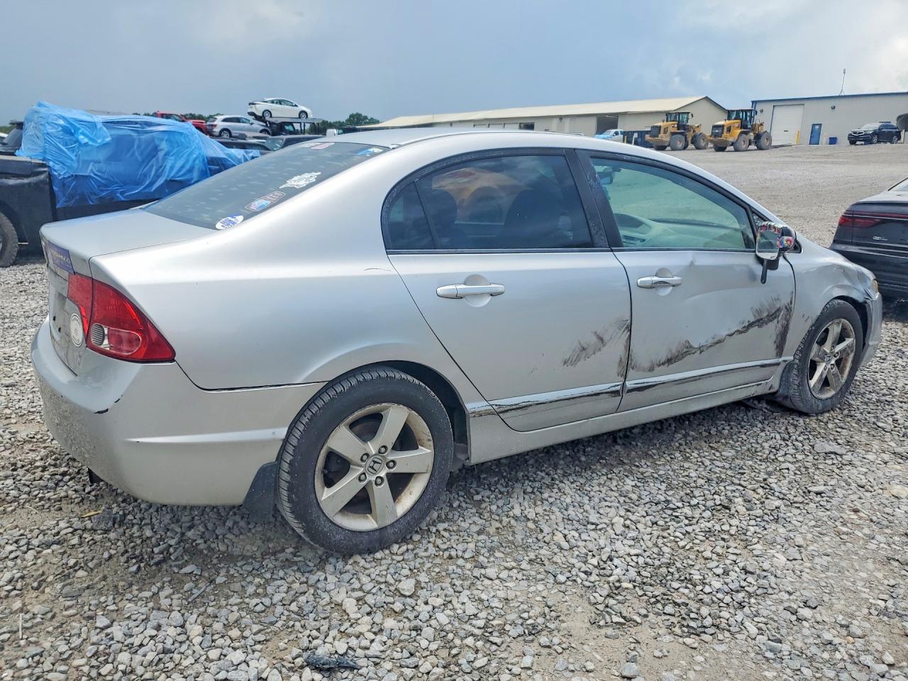 2008 Honda Civic Ex Silver vin: 1HGFA16828L108528