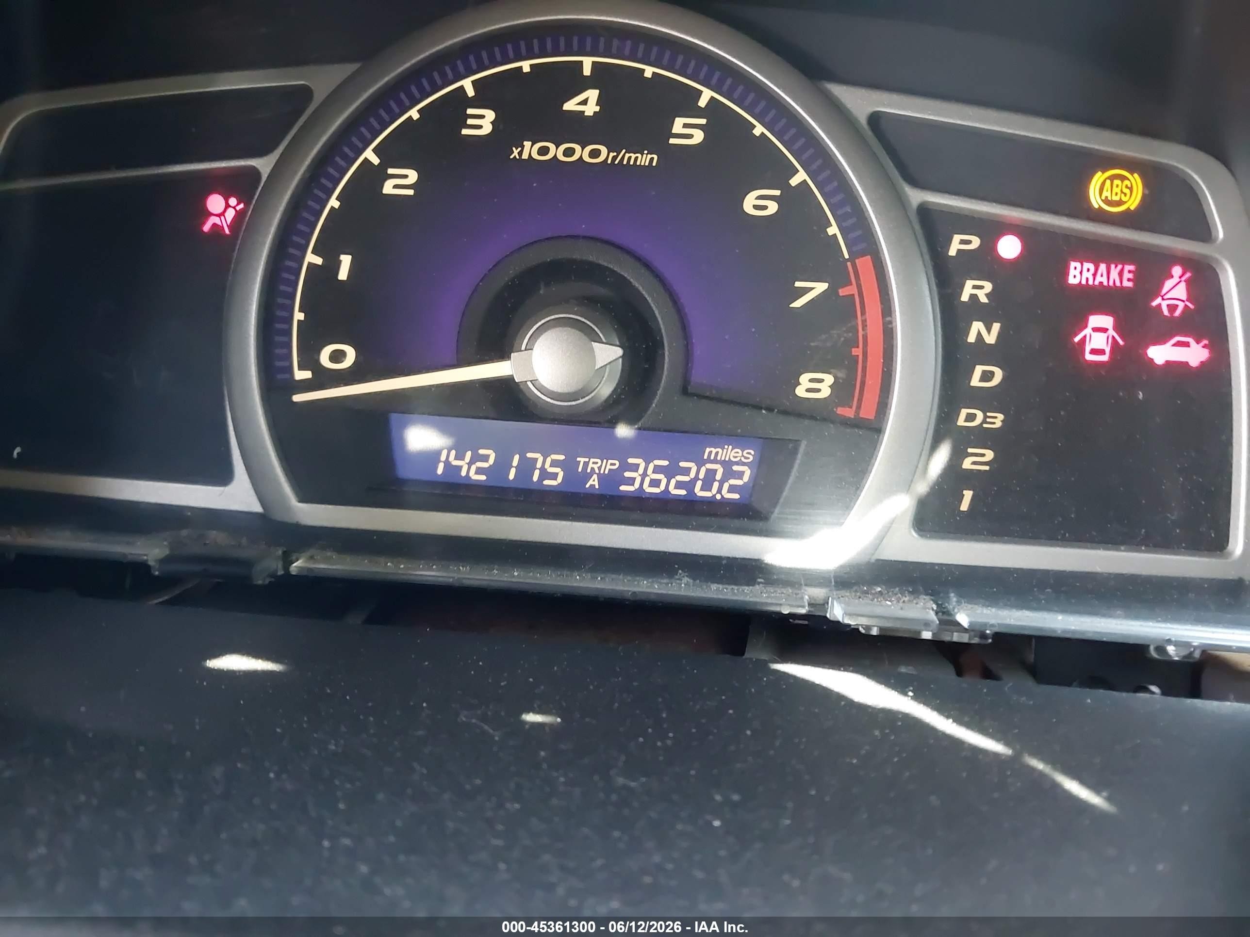 2009 Honda Civic Ex Gray vin: 1HGFA16829L022475