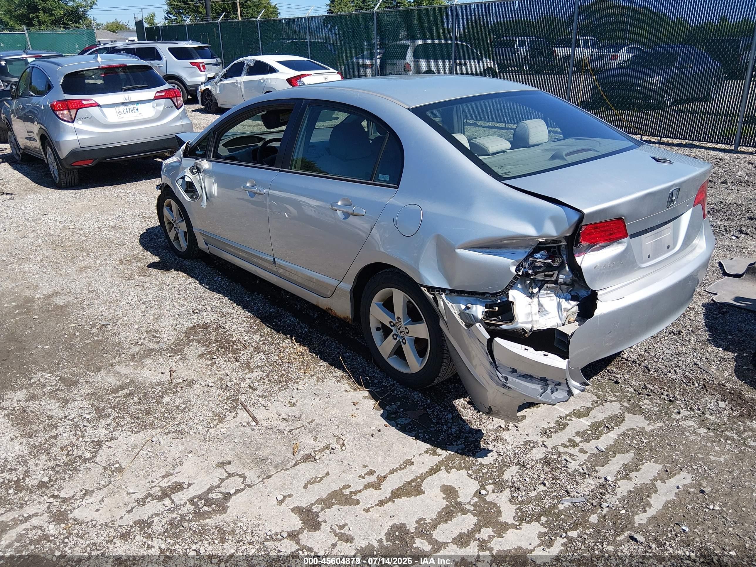 2006 Honda Civic Ex Gray vin: 1HGFA16836L043220