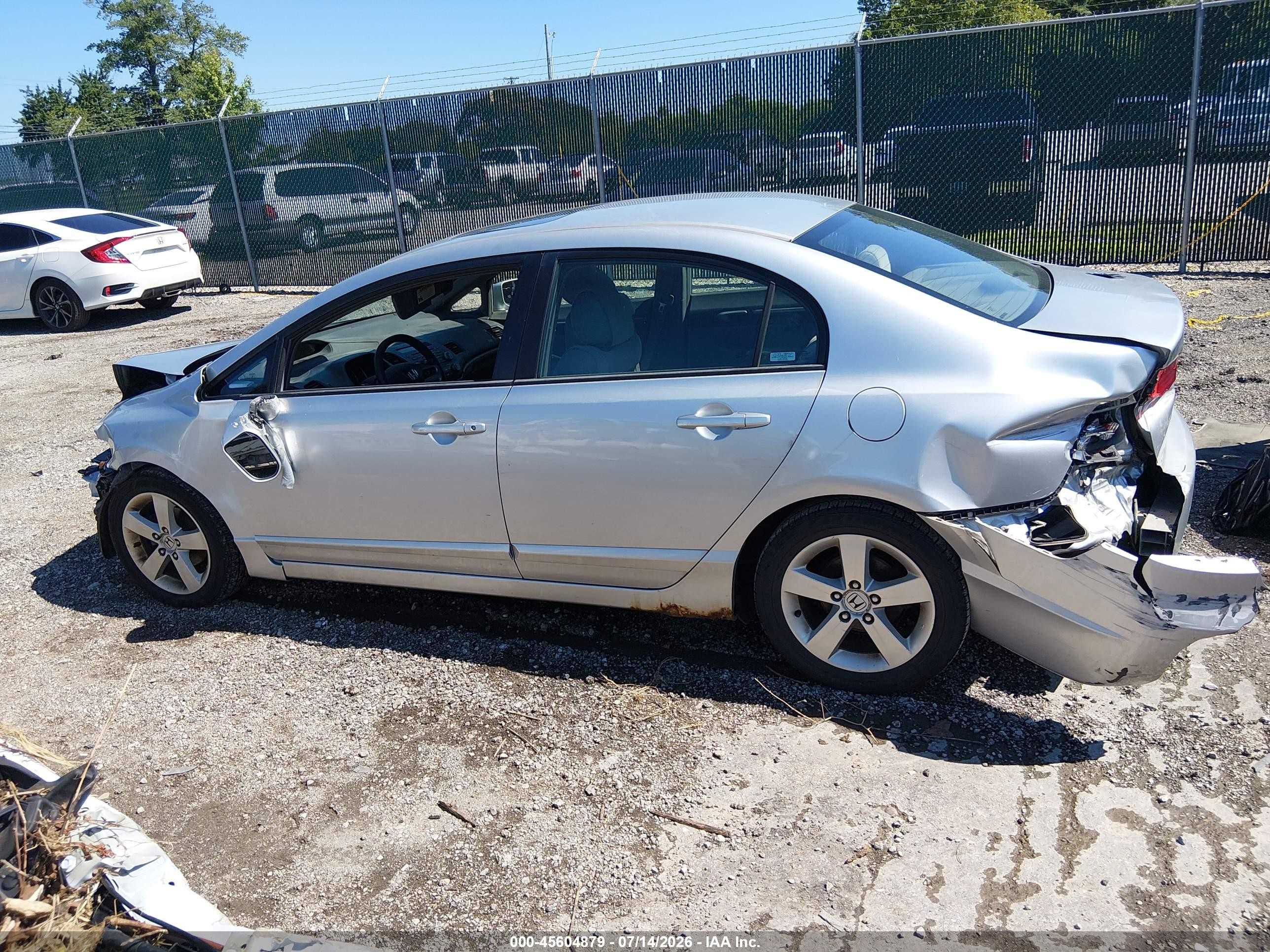 2006 Honda Civic Ex Gray vin: 1HGFA16836L043220