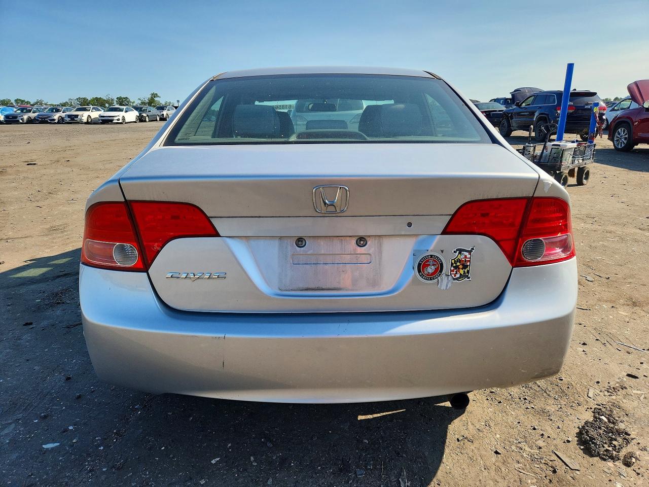 2006 Honda Civic Ex Silver vin: 1HGFA16836L072104