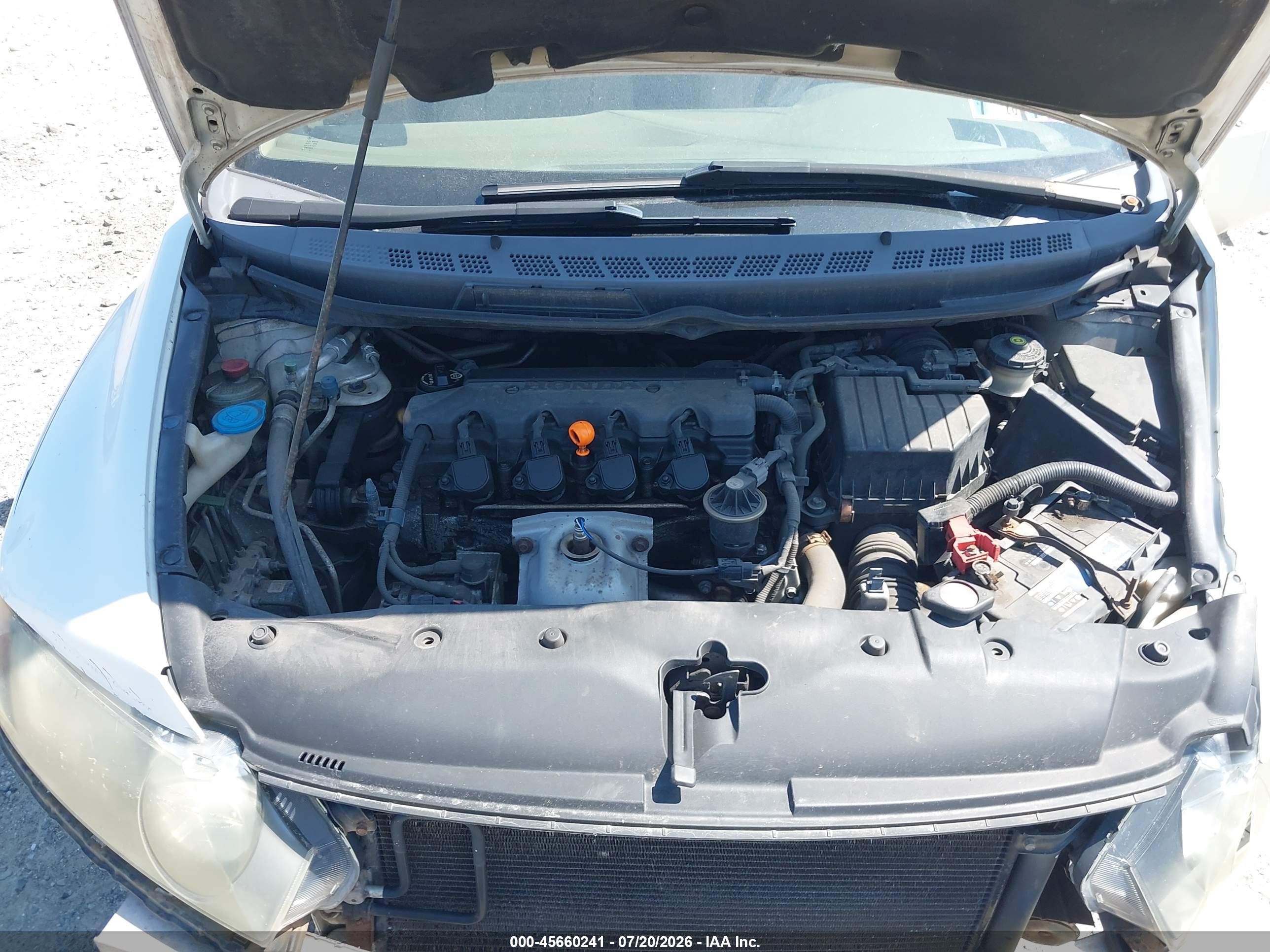 2006 Honda Civic Ex Белый vin: 1HGFA16836L081661