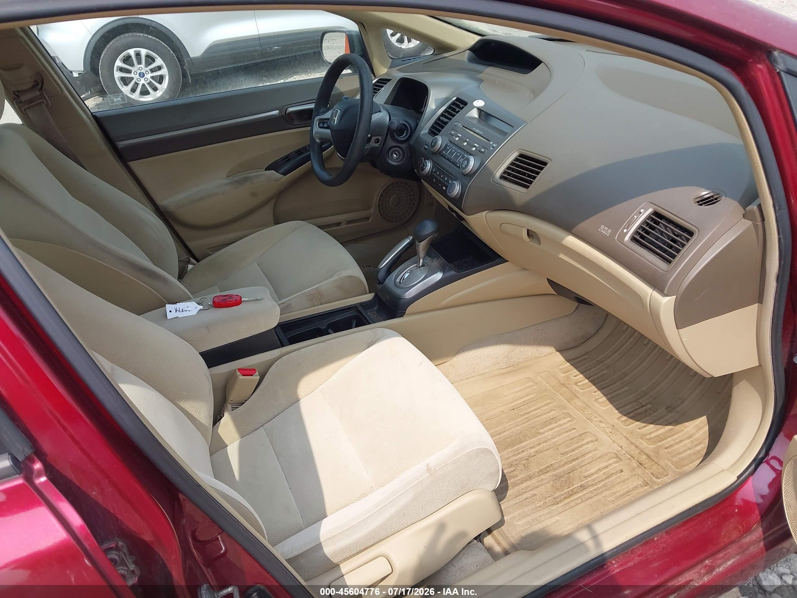 2006 Honda Civic Ex Red vin: 1HGFA16836L084009