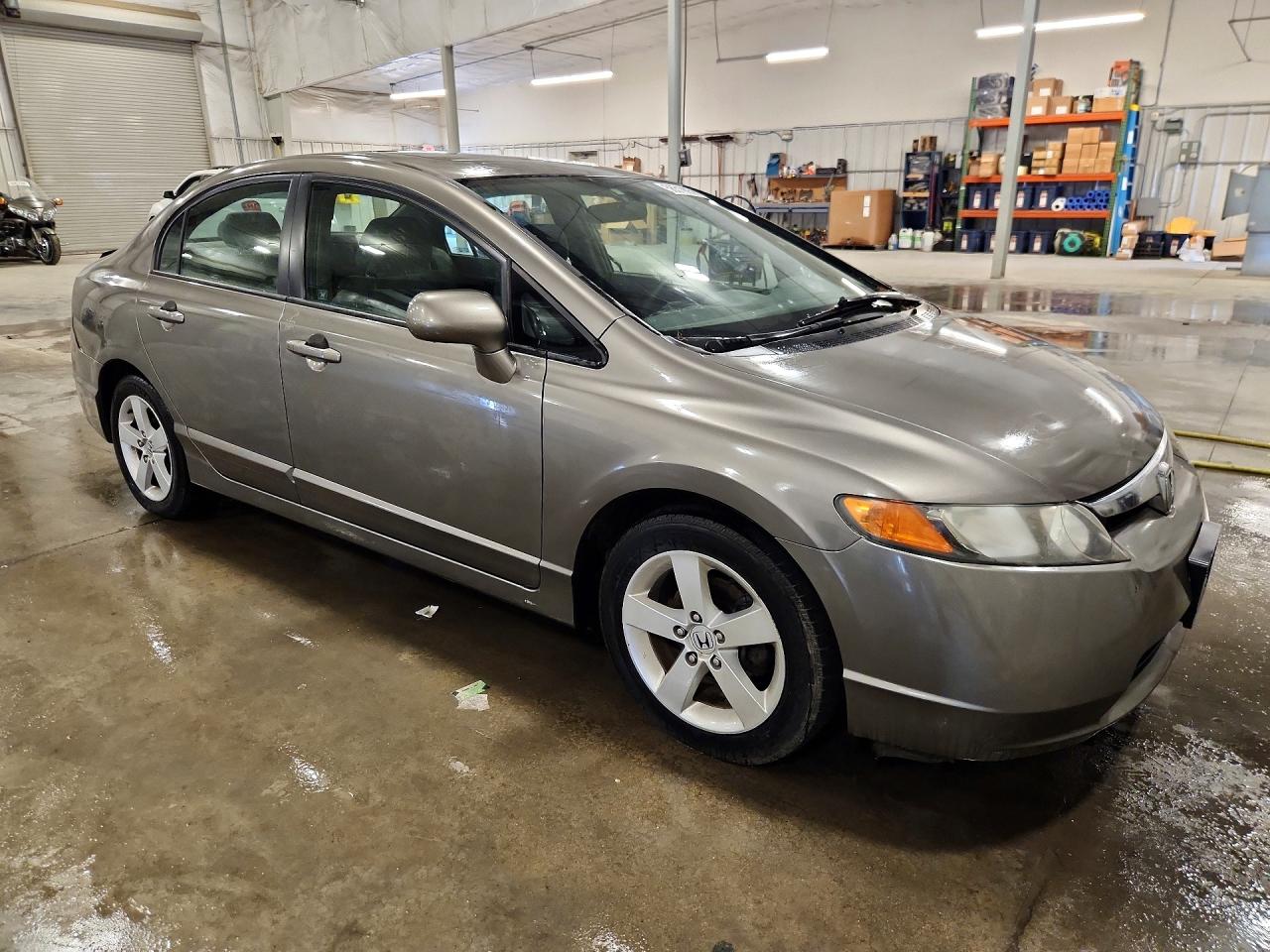 2006 Honda Civic Ex Gray vin: 1HGFA16836L105683