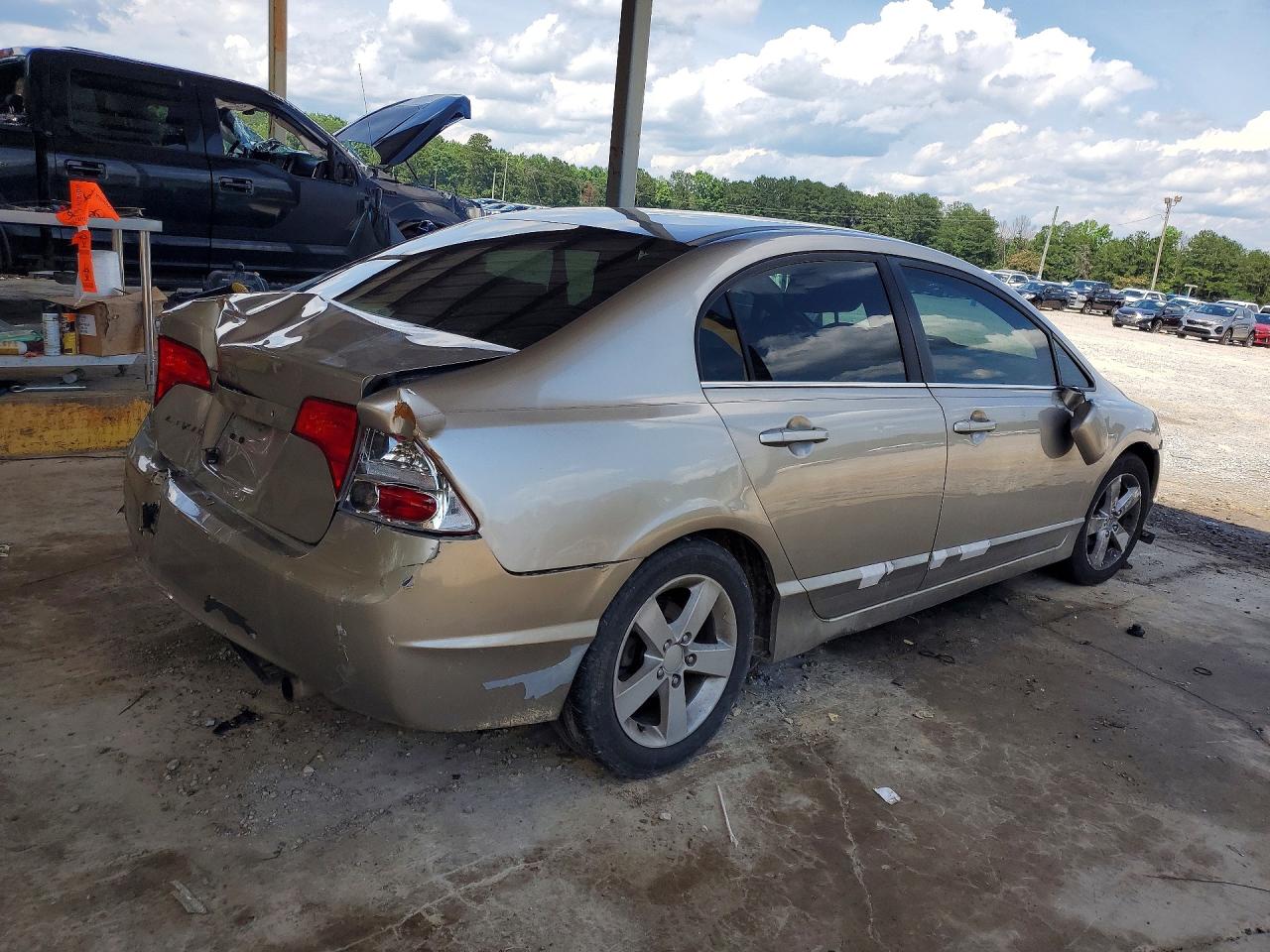 2006 Honda Civic Ex Beige vin: 1HGFA16836L114450