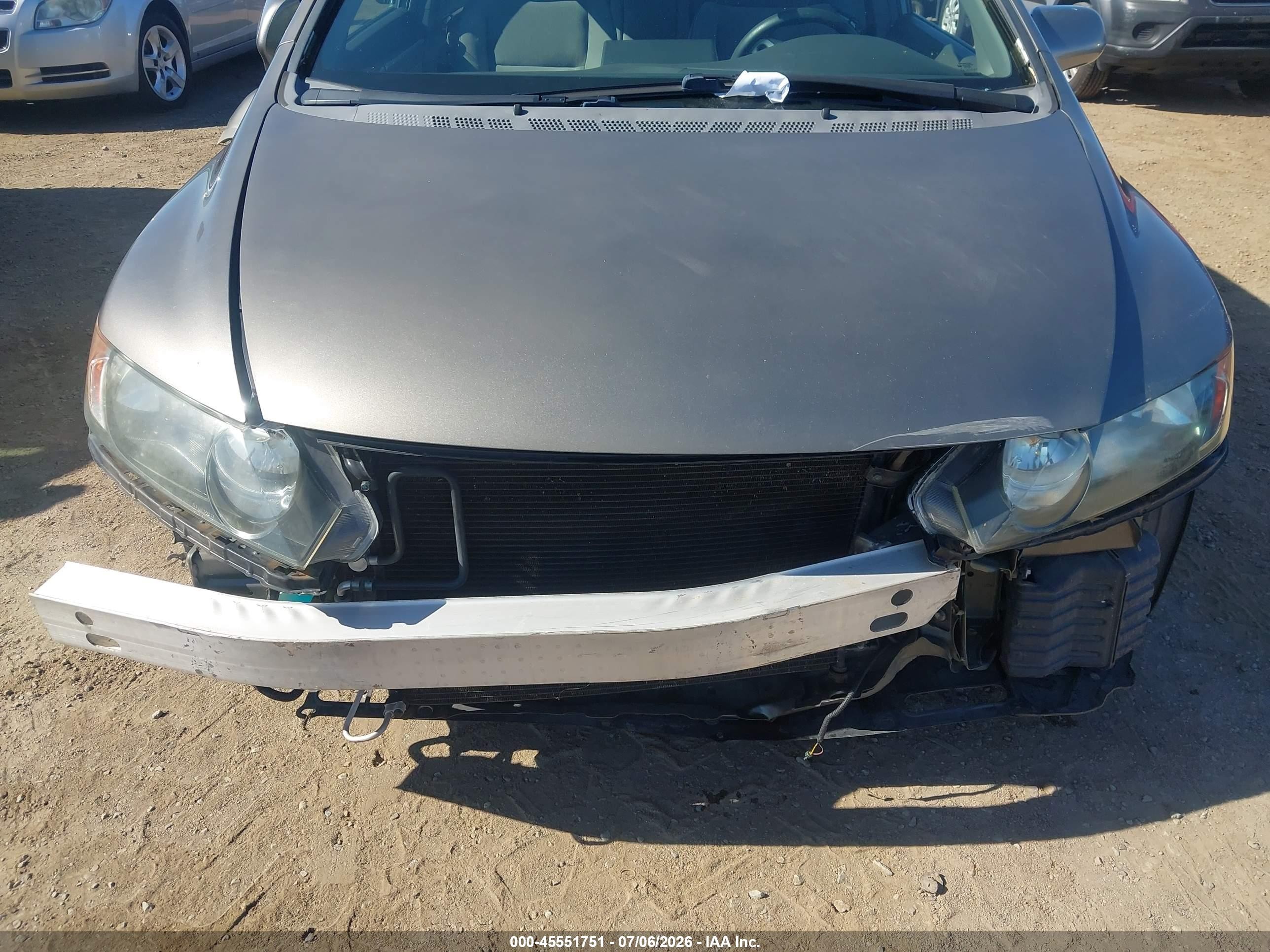 2006 Honda Civic Ex Gray vin: 1HGFA16836L138909