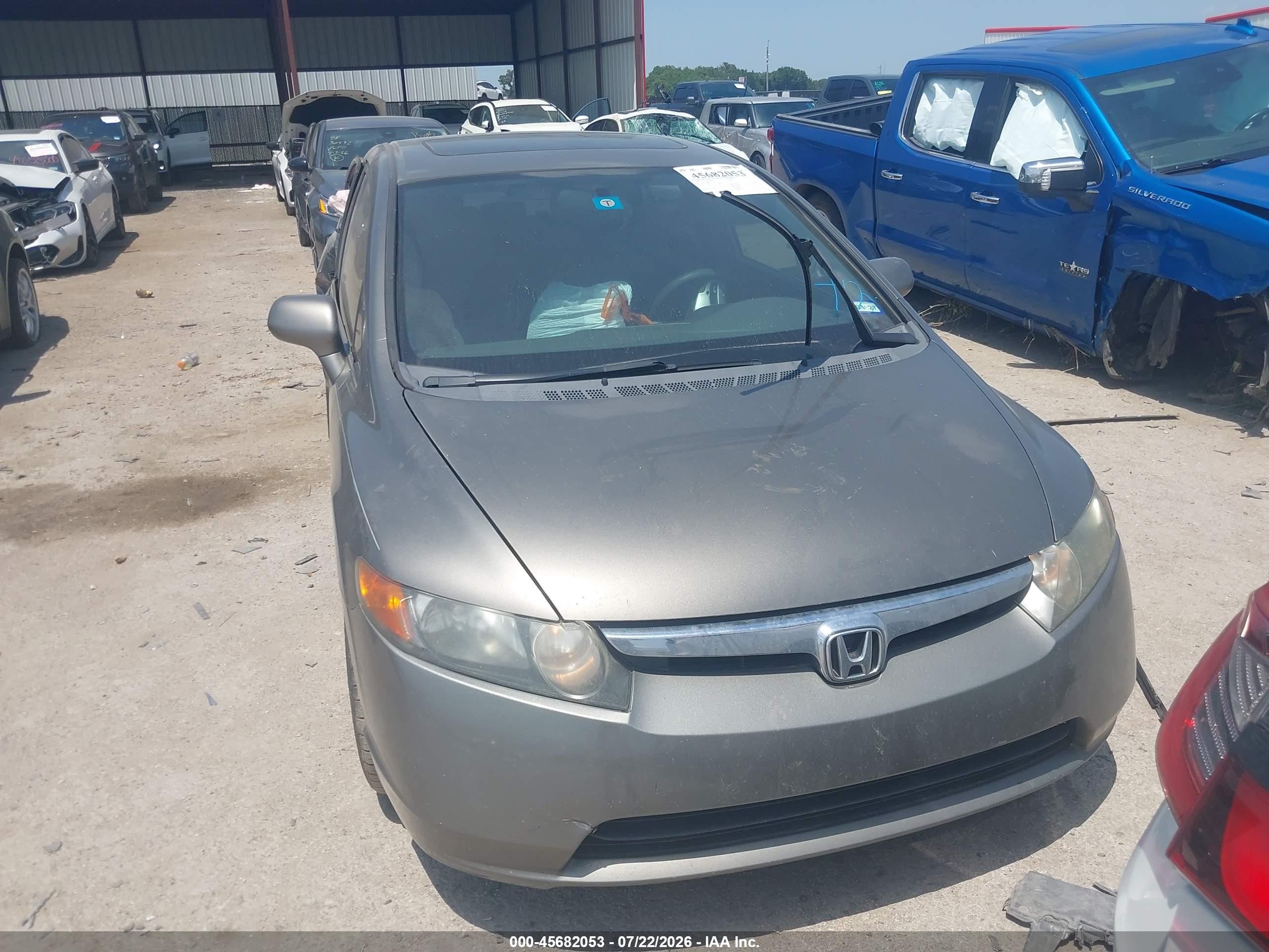 2006 Honda Civic Ex Brown vin: 1HGFA16836L153149