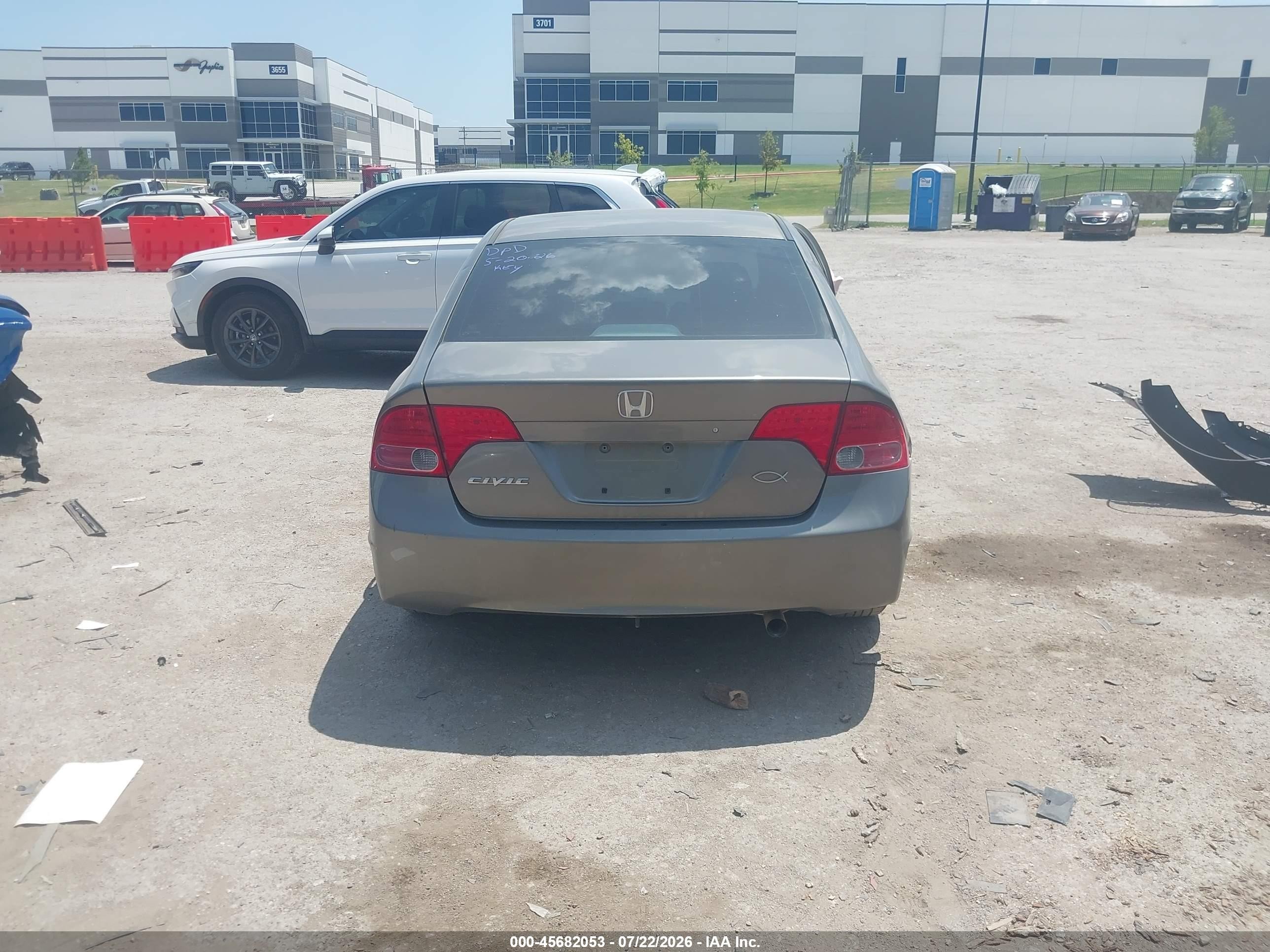 2006 Honda Civic Ex Brown vin: 1HGFA16836L153149