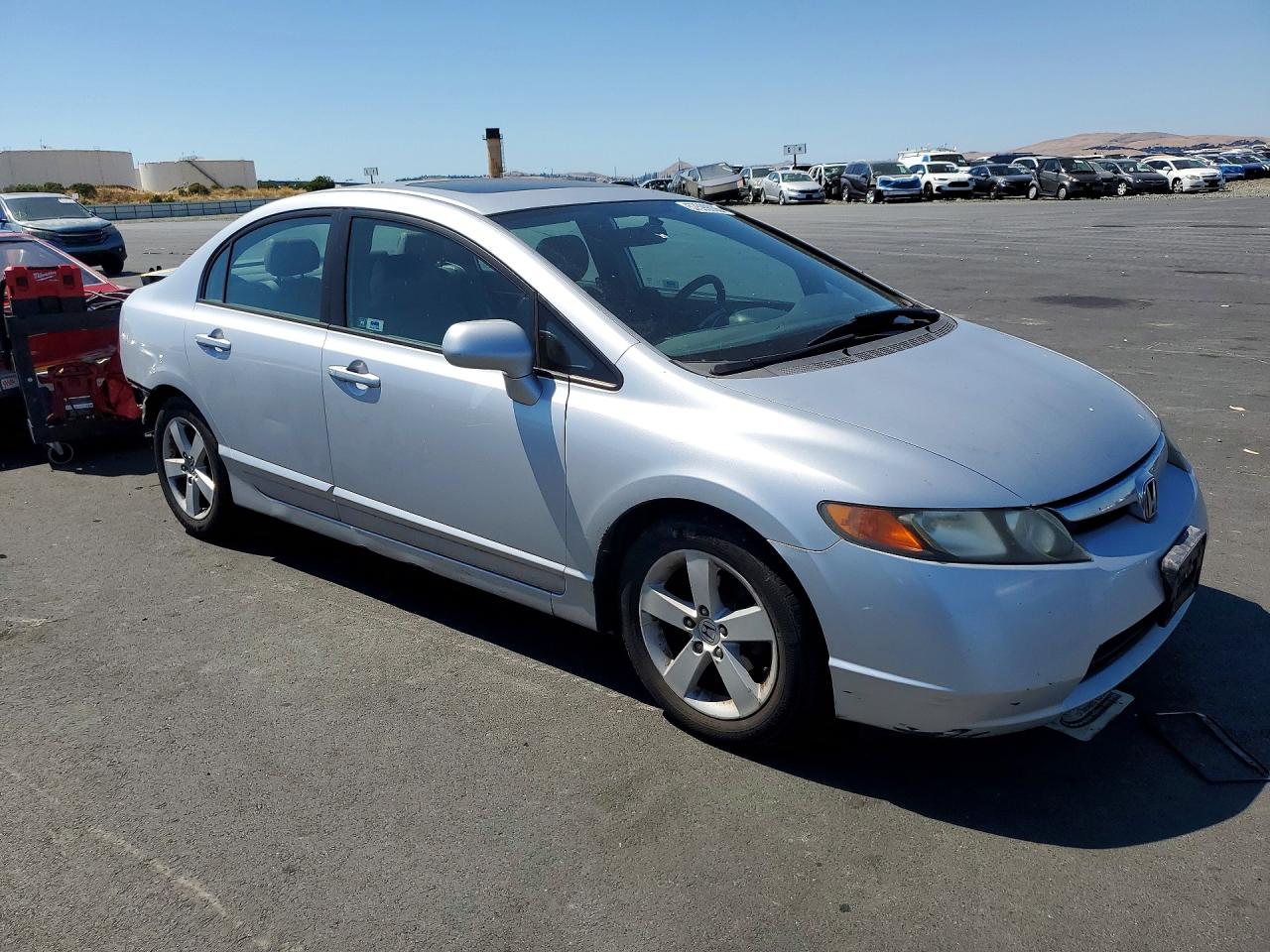 2007 Honda Civic Ex Silver vin: 1HGFA16837L027732