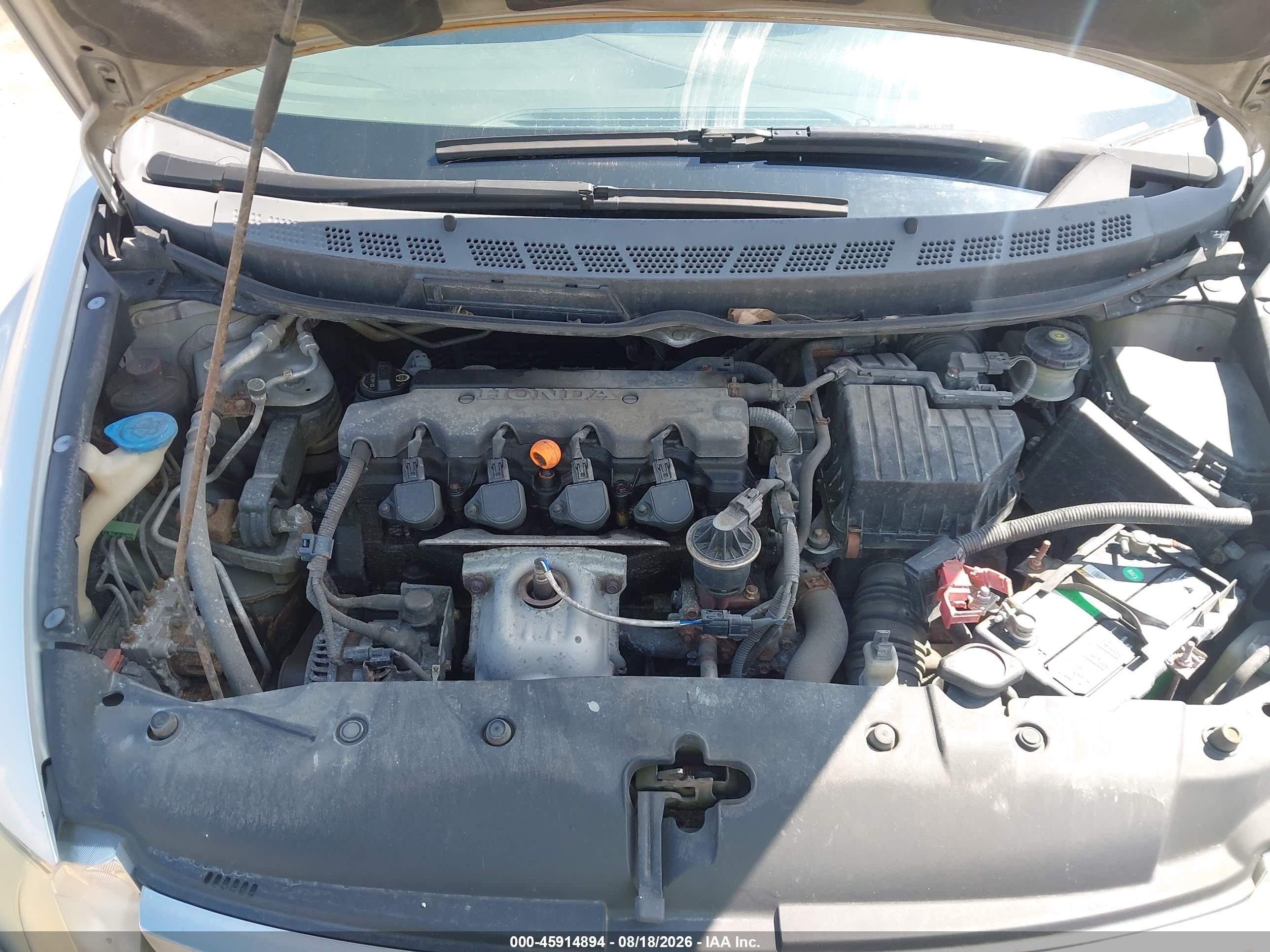 2007 Honda Civic Ex Серебряный vin: 1HGFA16837L042439