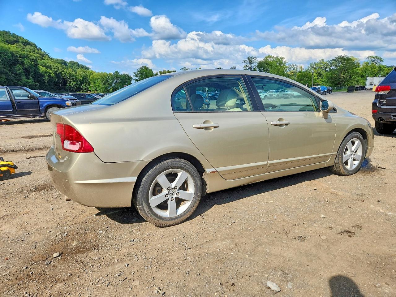 2007 Honda Civic Ex Gold vin: 1HGFA16837L046345
