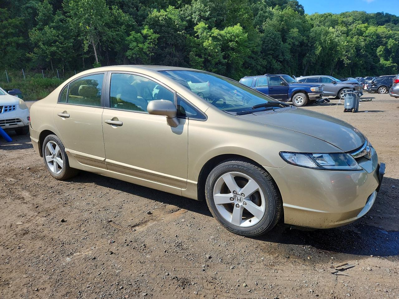2007 Honda Civic Ex Gold vin: 1HGFA16837L046345