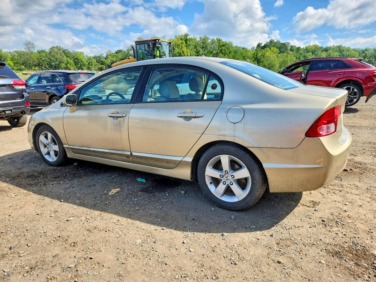 2007 Honda Civic Ex Gold vin: 1HGFA16837L046345