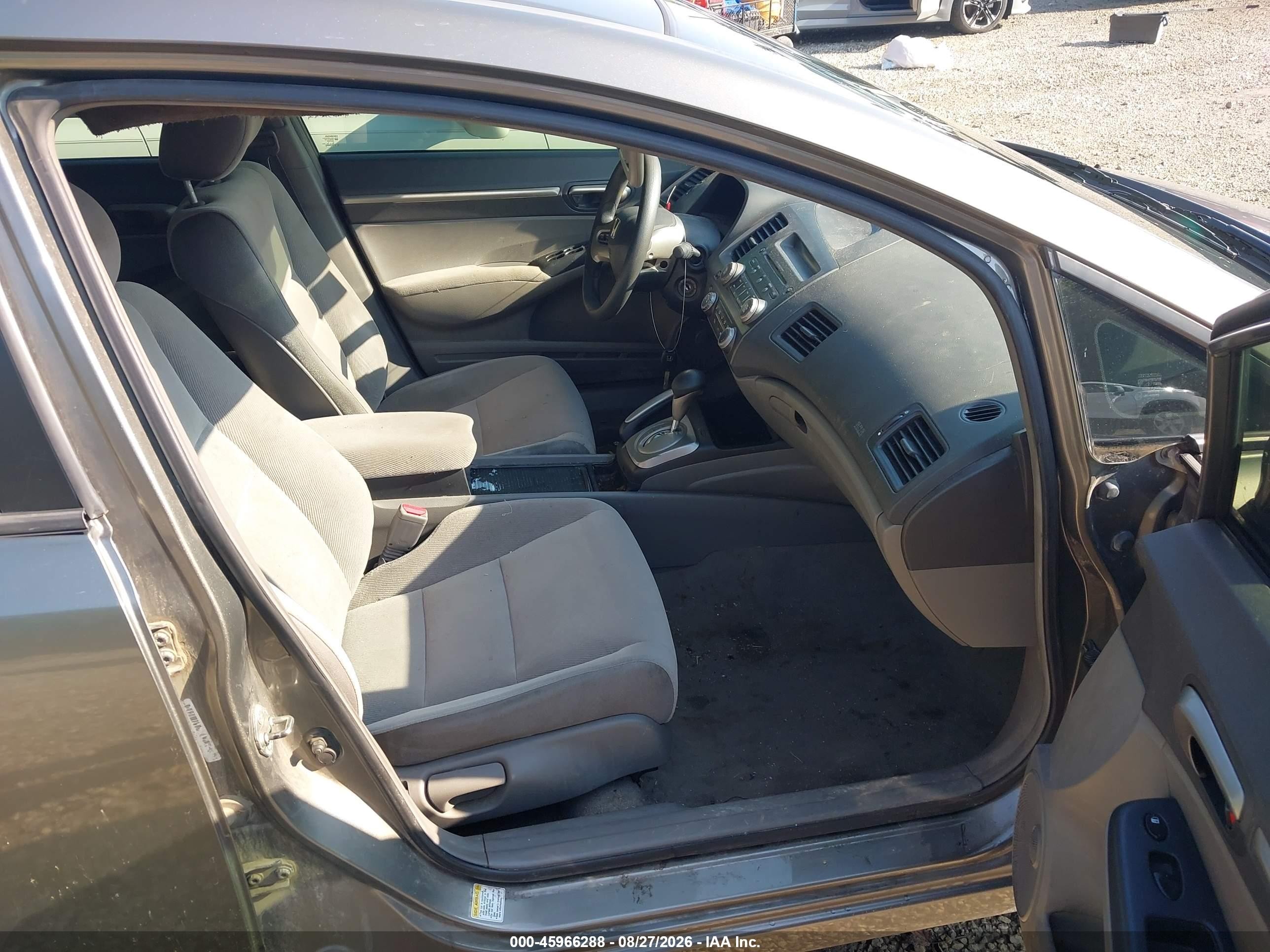 2007 Honda Civic Ex Gray vin: 1HGFA16837L047995