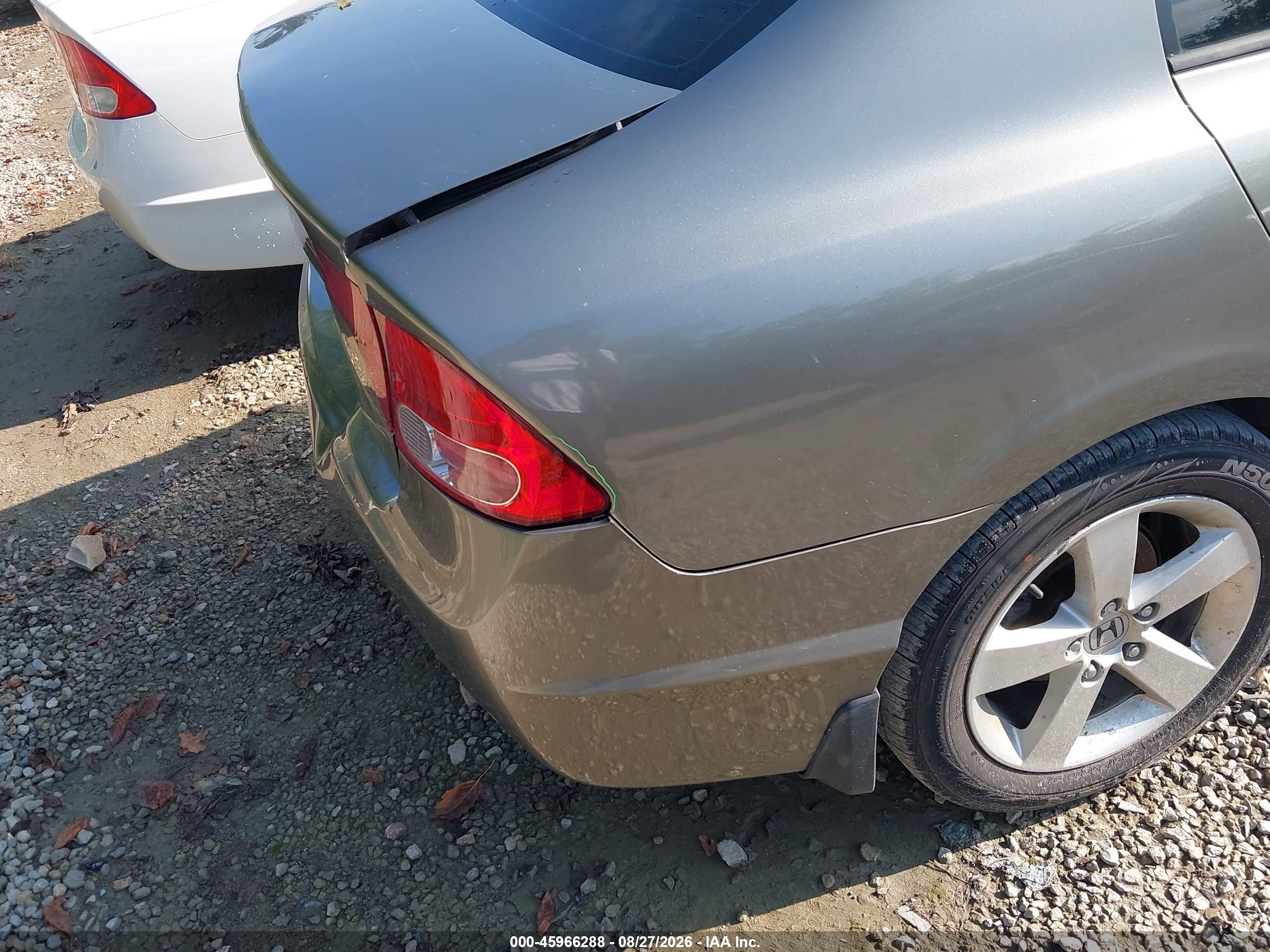 2007 Honda Civic Ex Gray vin: 1HGFA16837L047995
