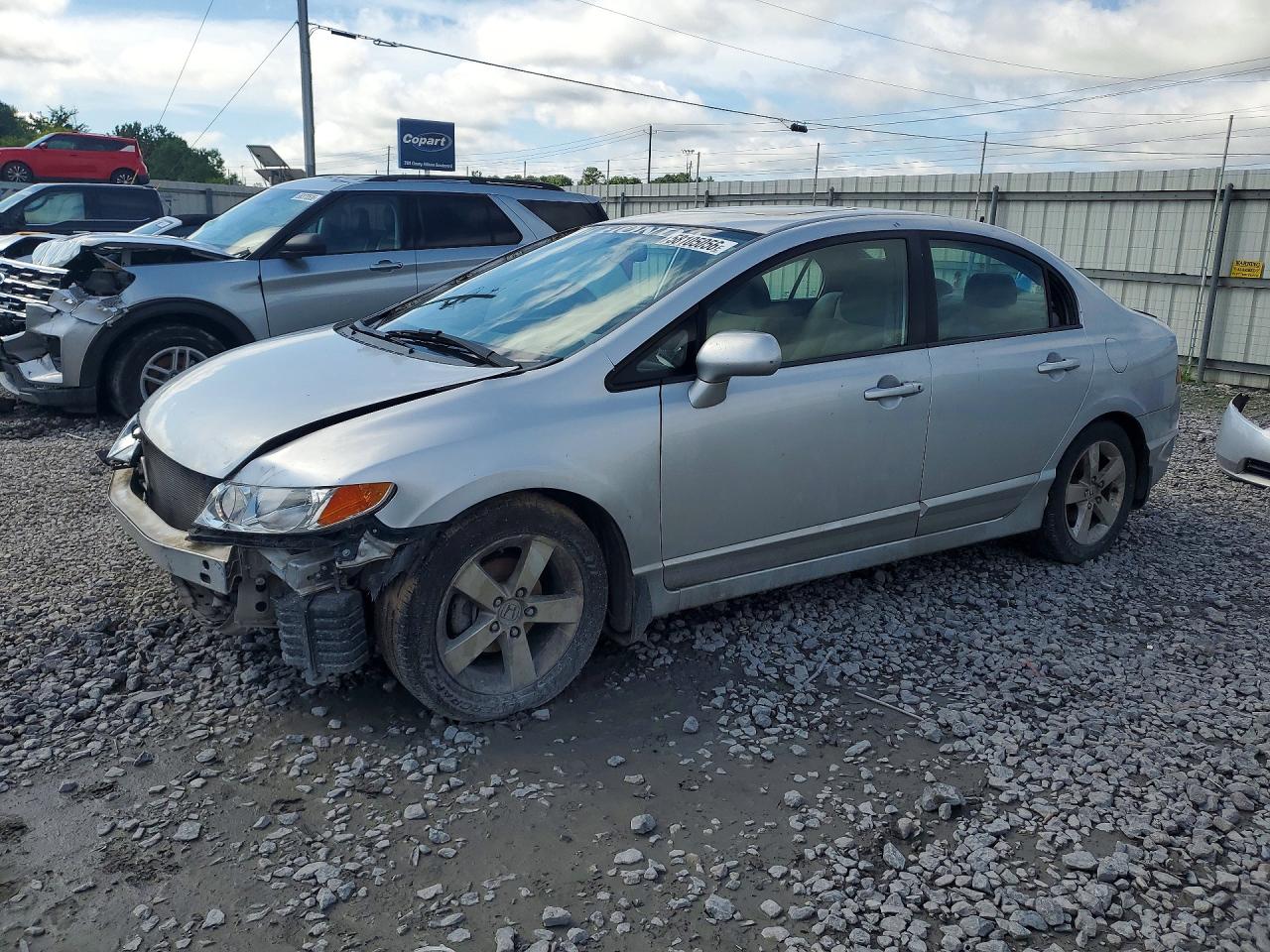 2007 Honda Civic Серый vin: 1HGFA16837L068068