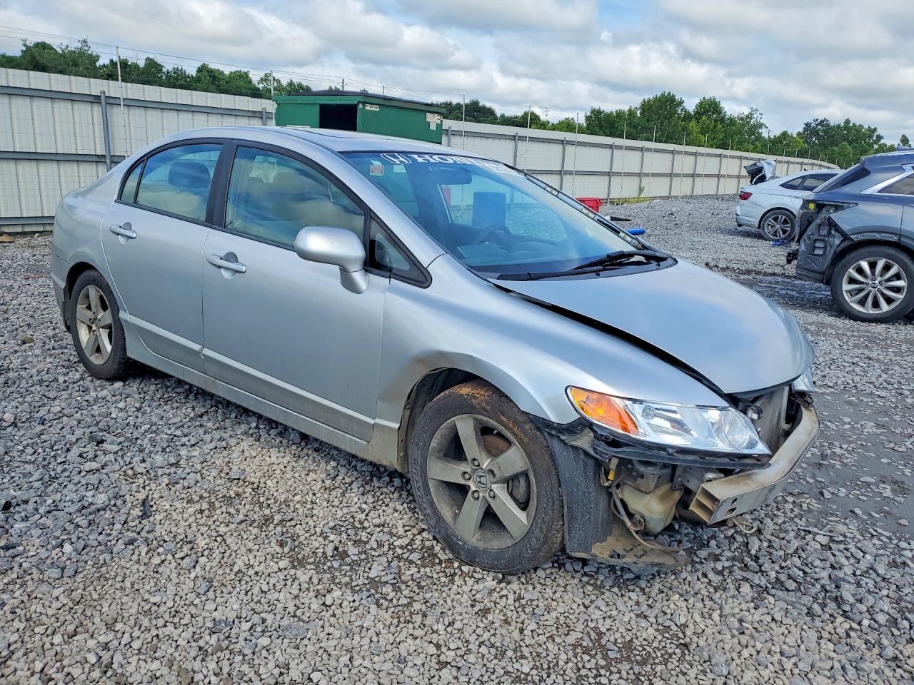 2007 Honda Civic Серый vin: 1HGFA16837L068068