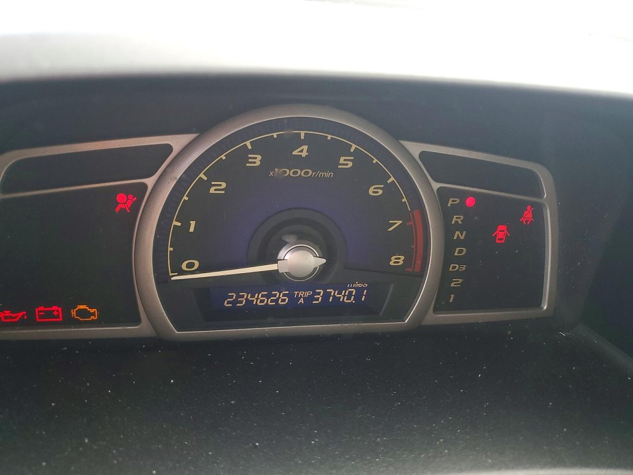 2007 Honda Civic Серый vin: 1HGFA16837L068068