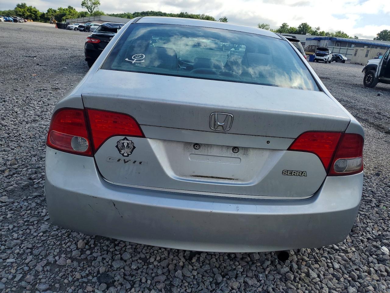 2007 Honda Civic Серый vin: 1HGFA16837L068068