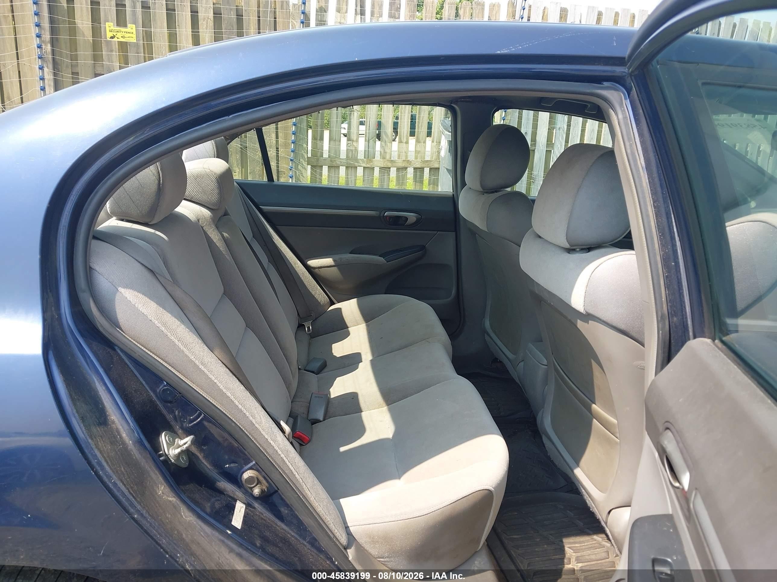 2007 Honda Civic Ex Blue vin: 1HGFA16837L092077