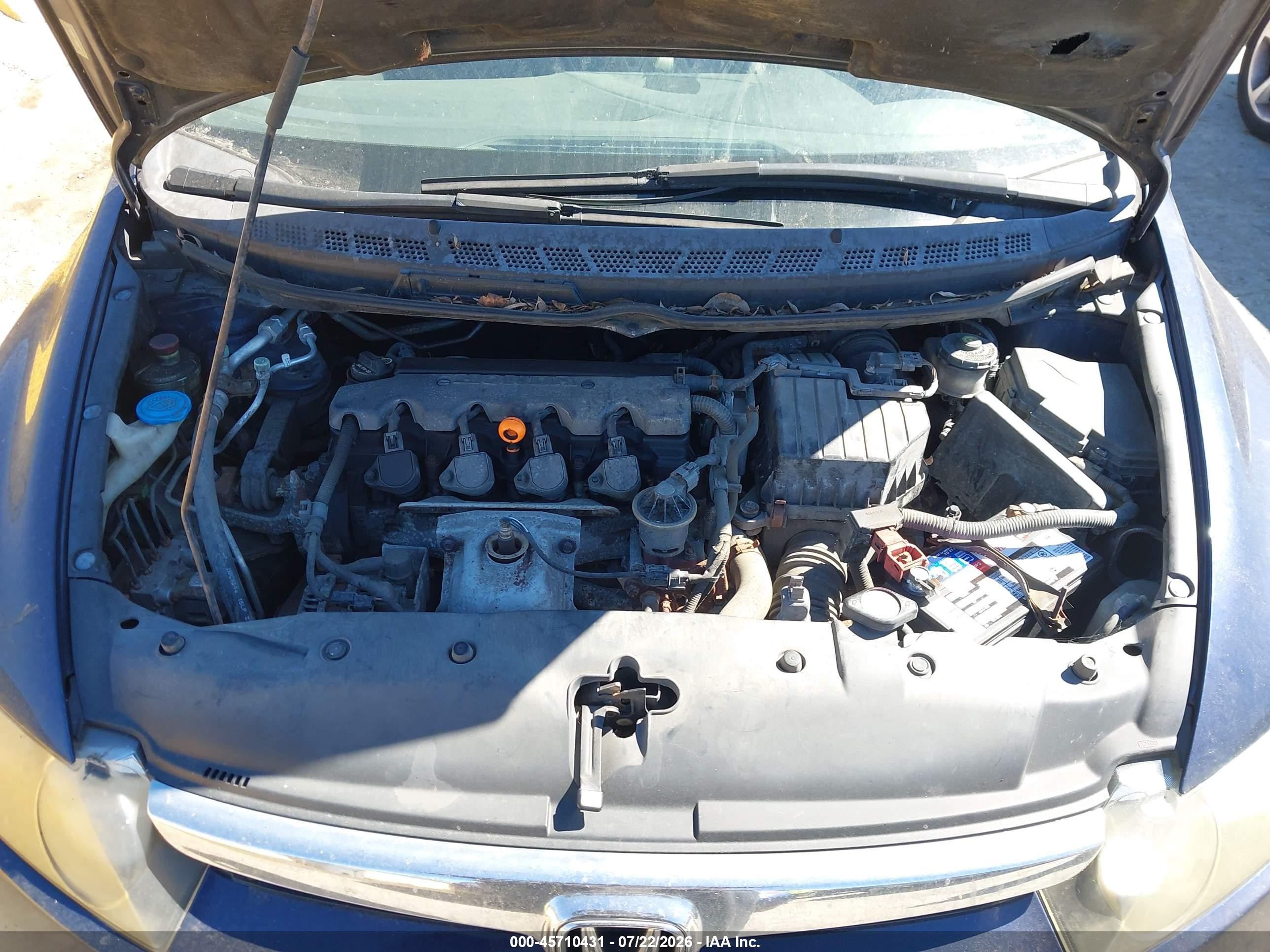 2007 Honda Civic Ex Blue vin: 1HGFA16837L110982