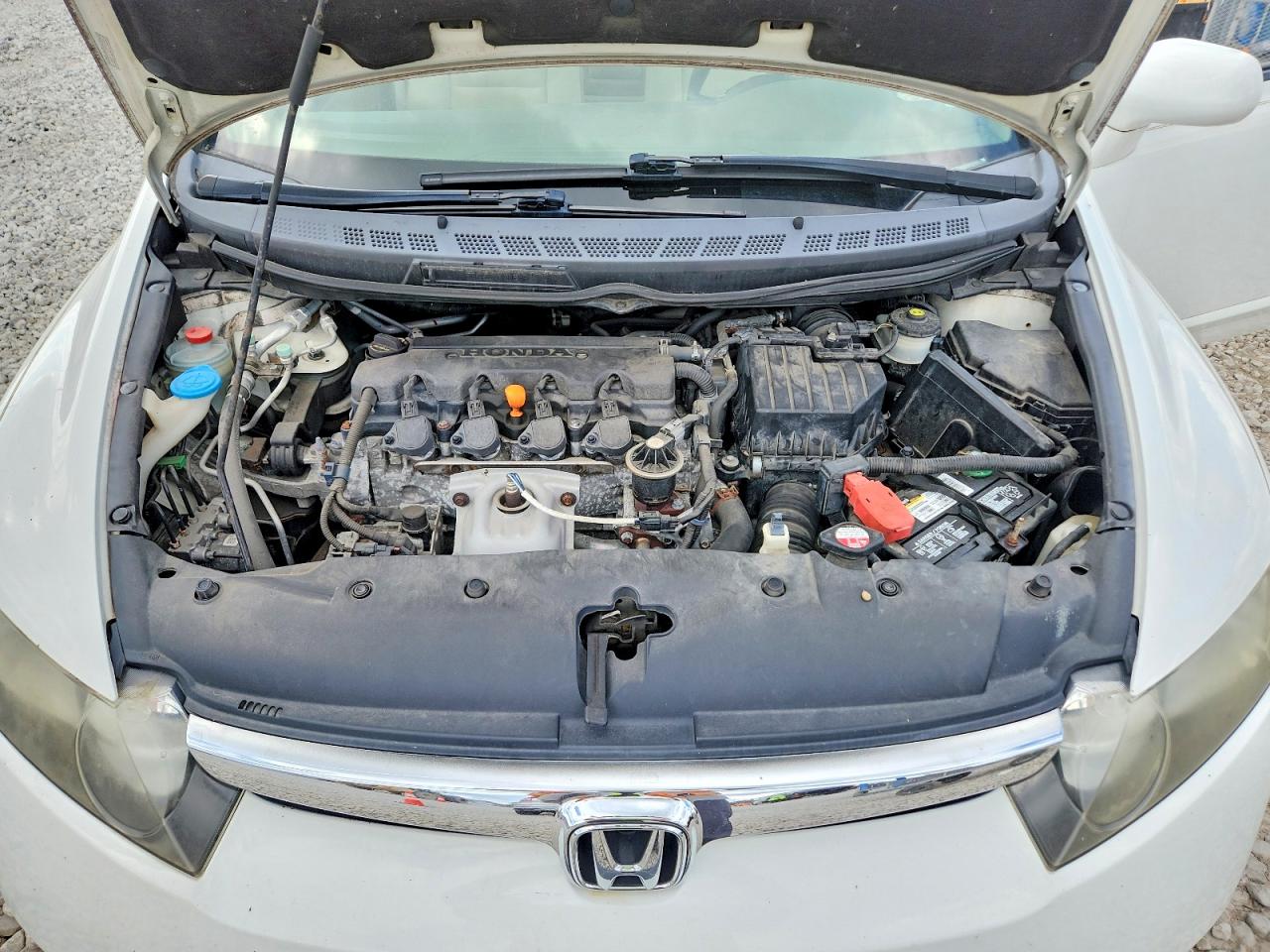 2007 Honda Civic Ex White vin: 1HGFA16837L119794