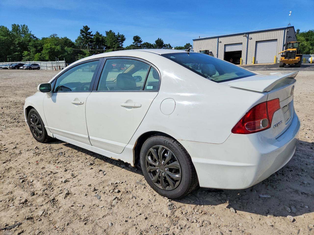 2007 Honda Civic Ex White vin: 1HGFA16837L122095