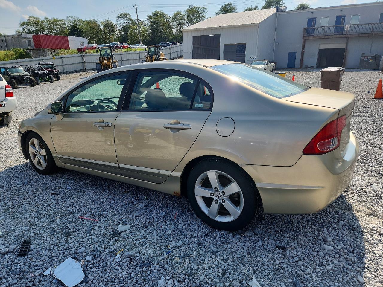 2007 Honda Civic Ex Золотой vin: 1HGFA16837L141715