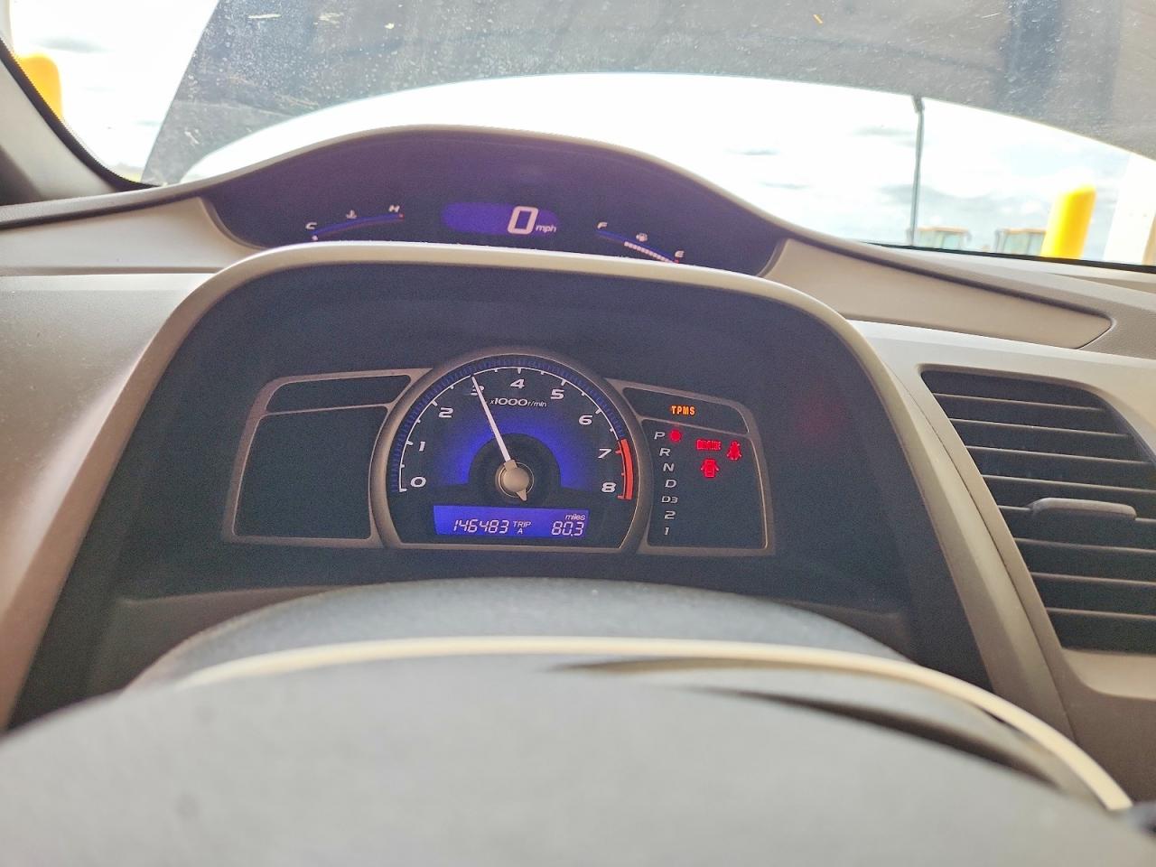 2008 Honda Civic 4d Blue vin: 1HGFA16838L022869