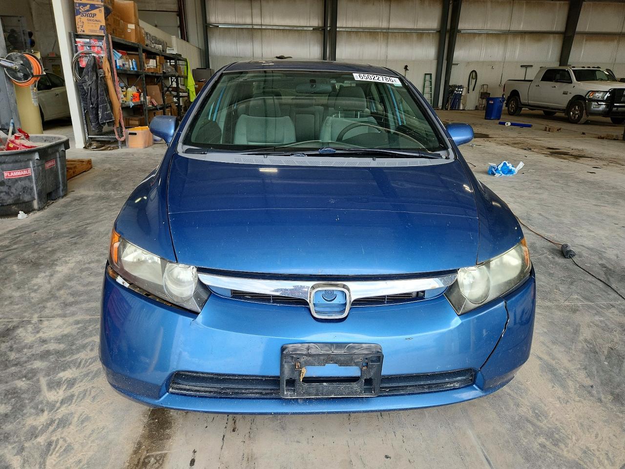 2008 Honda Civic 4d Blue vin: 1HGFA16838L022869