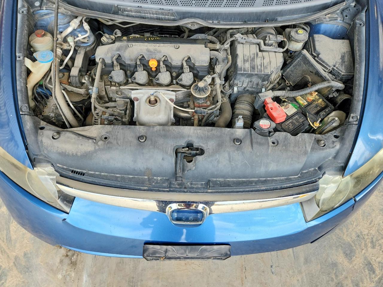 2008 Honda Civic 4d Blue vin: 1HGFA16838L022869