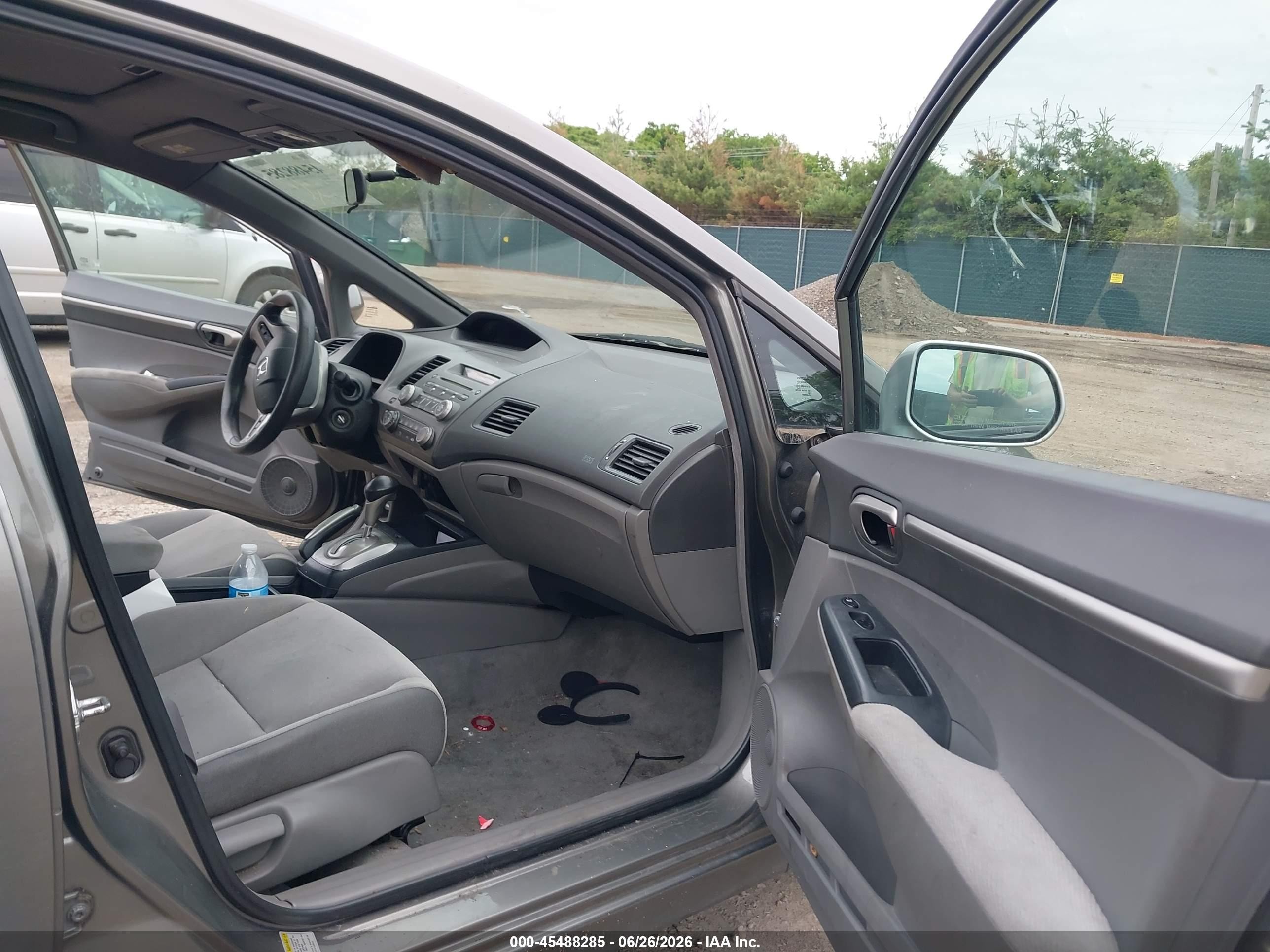 2008 Honda Civic Ex Gray vin: 1HGFA16838L026341