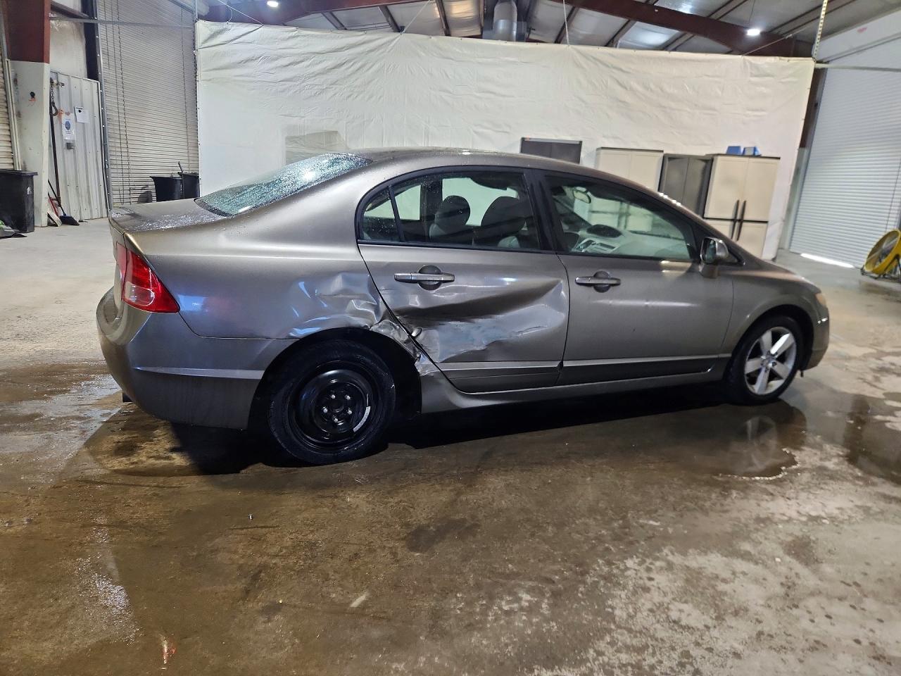 2008 Honda Civic Ex Gray vin: 1HGFA16838L061316