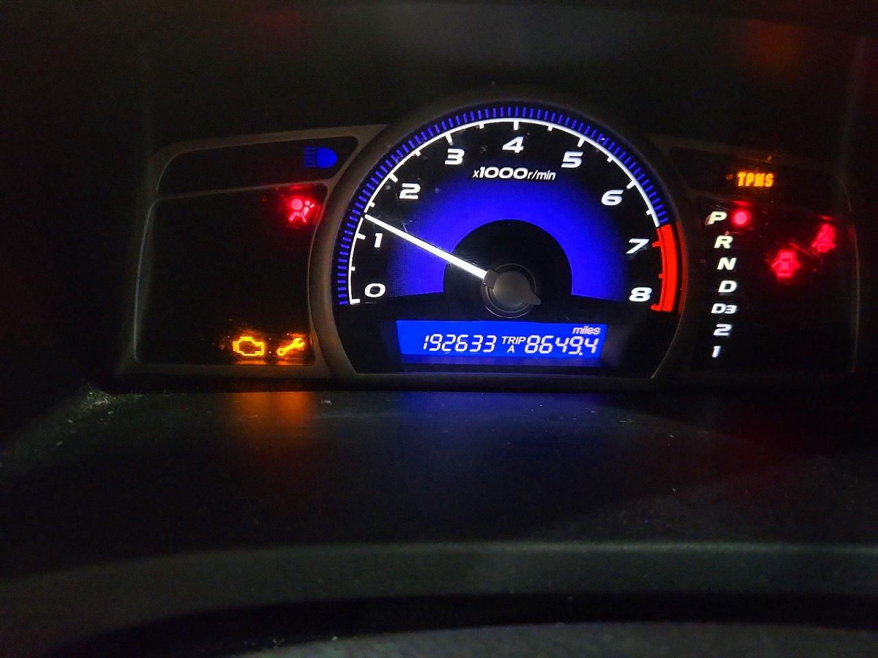 2008 Honda Civic Ex Gray vin: 1HGFA16838L061316