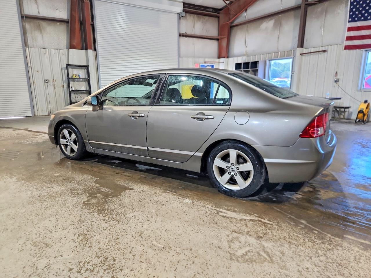 2008 Honda Civic Ex Gray vin: 1HGFA16838L061316