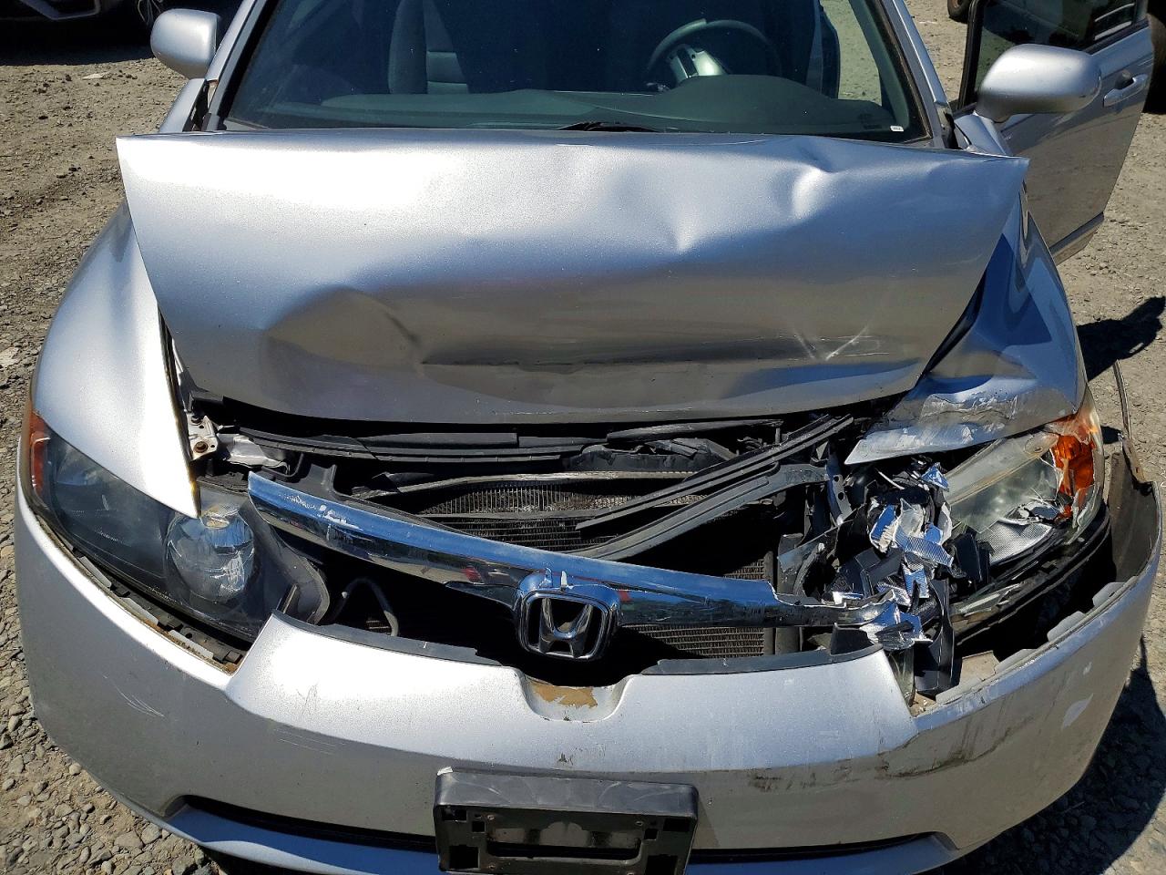 2008 Honda Civic Ex Серебряный vin: 1HGFA16838L093280
