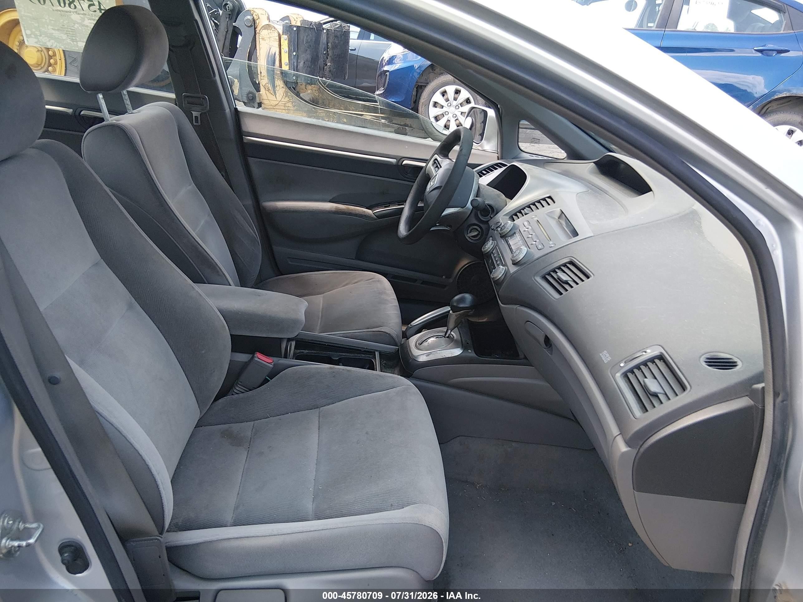 2008 Honda Civic Ex Silver vin: 1HGFA16838L097846