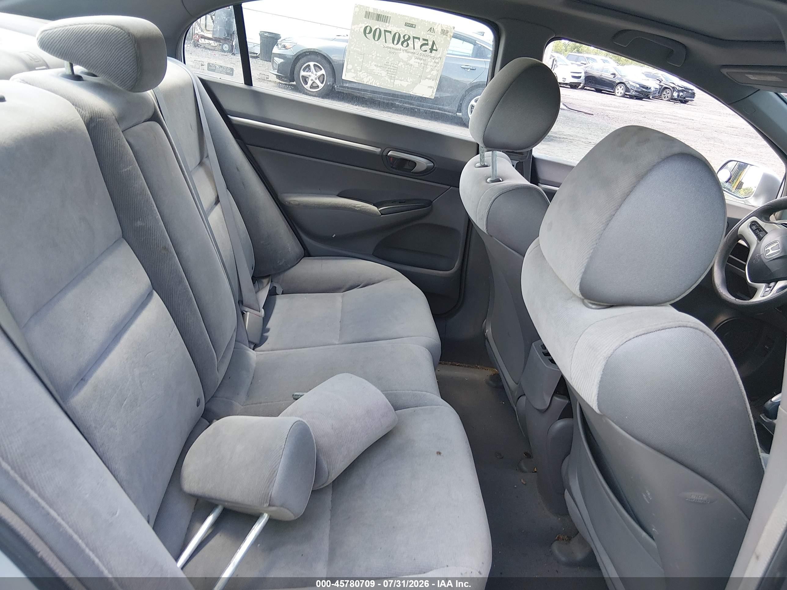 2008 Honda Civic Ex Silver vin: 1HGFA16838L097846