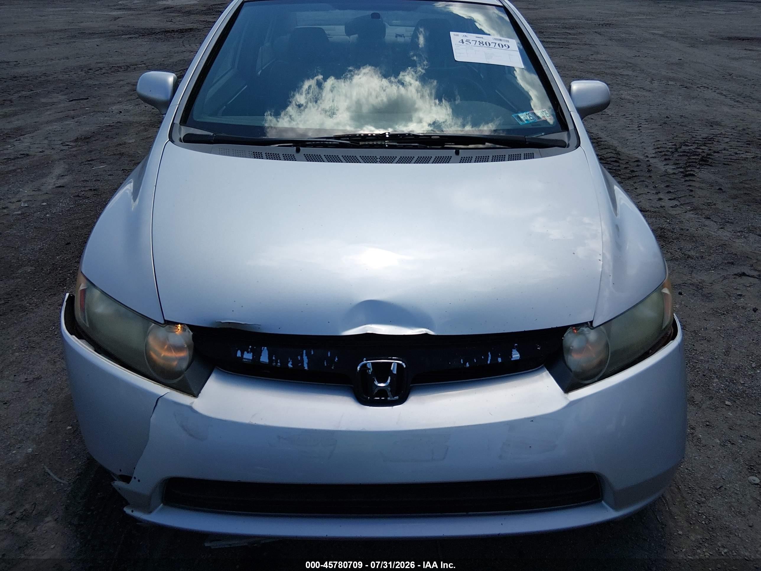 2008 Honda Civic Ex Silver vin: 1HGFA16838L097846