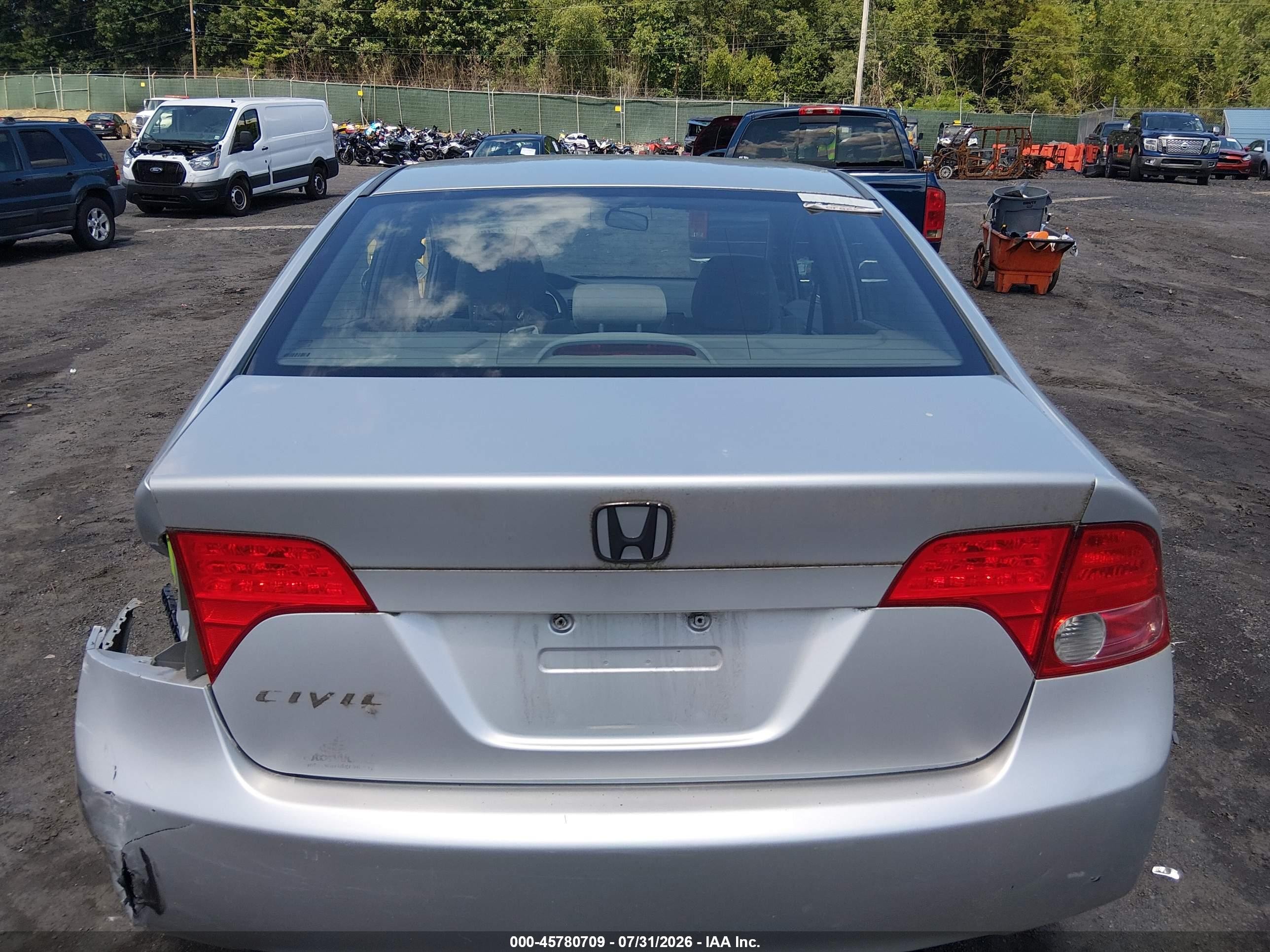 2008 Honda Civic Ex Silver vin: 1HGFA16838L097846