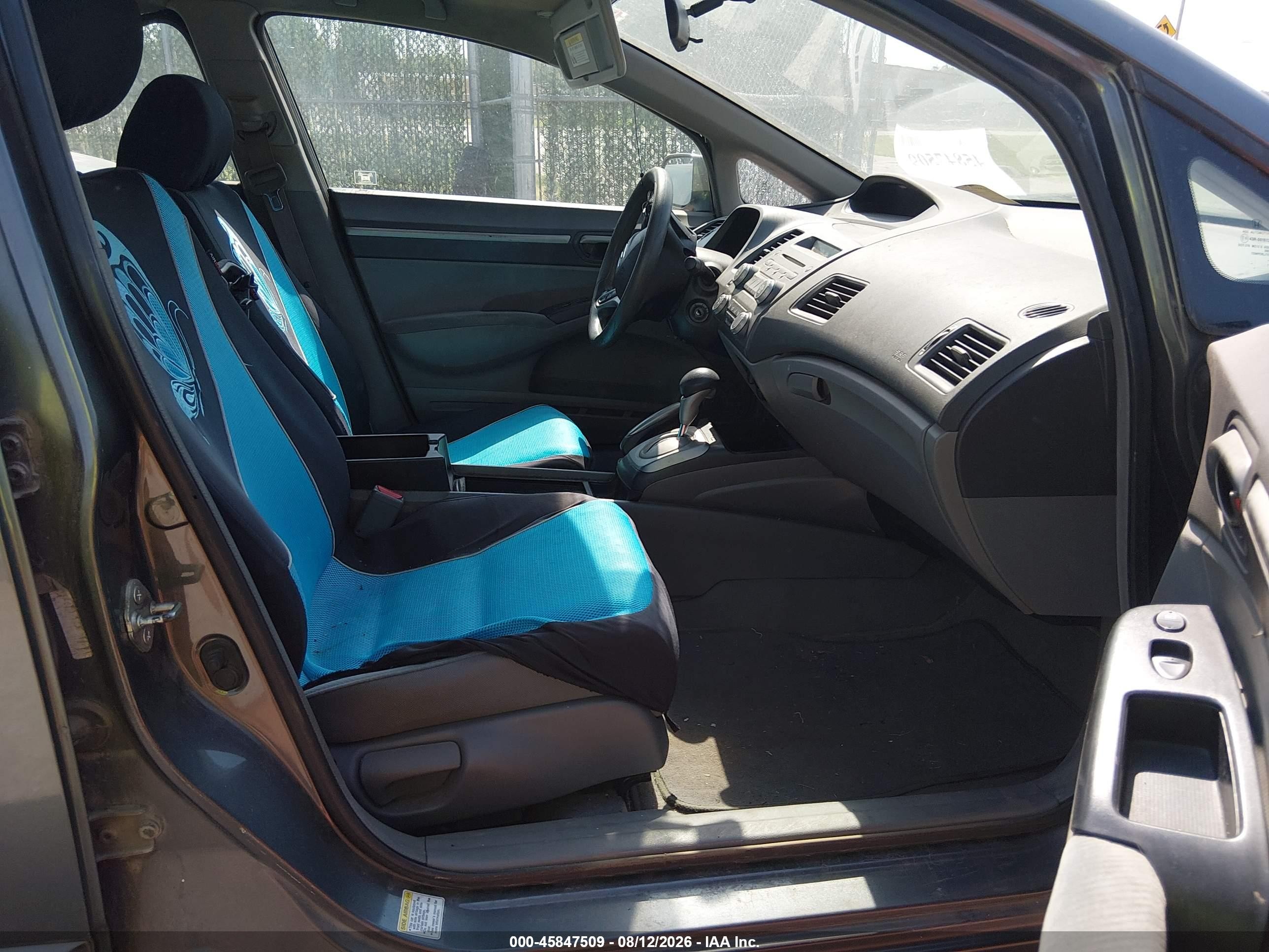 2009 Honda Civic Ex Gray vin: 1HGFA16839L020119