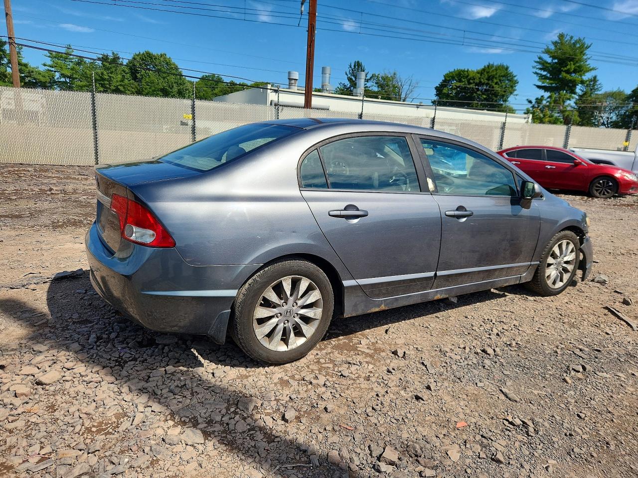 2009 Honda Civic Ex Gray vin: 1HGFA16839L022100