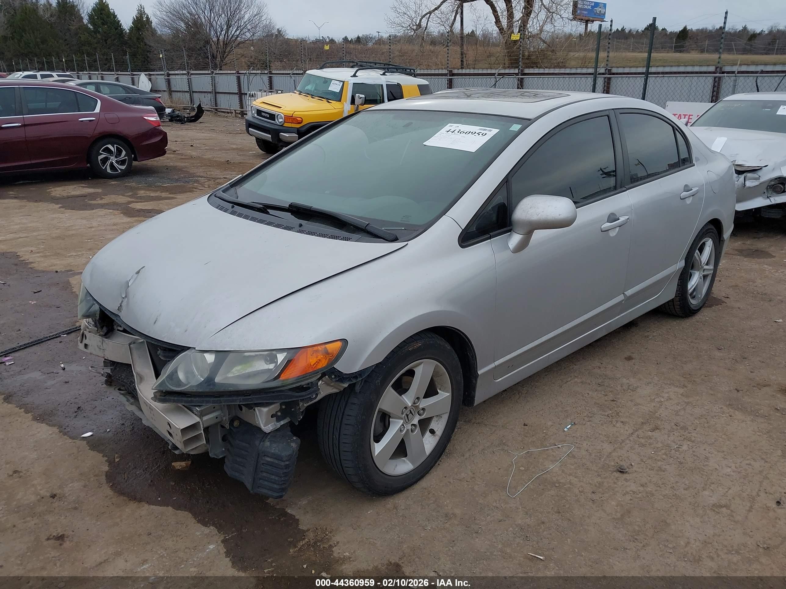 2006 Honda Civic Ex Silver vin: 1HGFA16846L001686